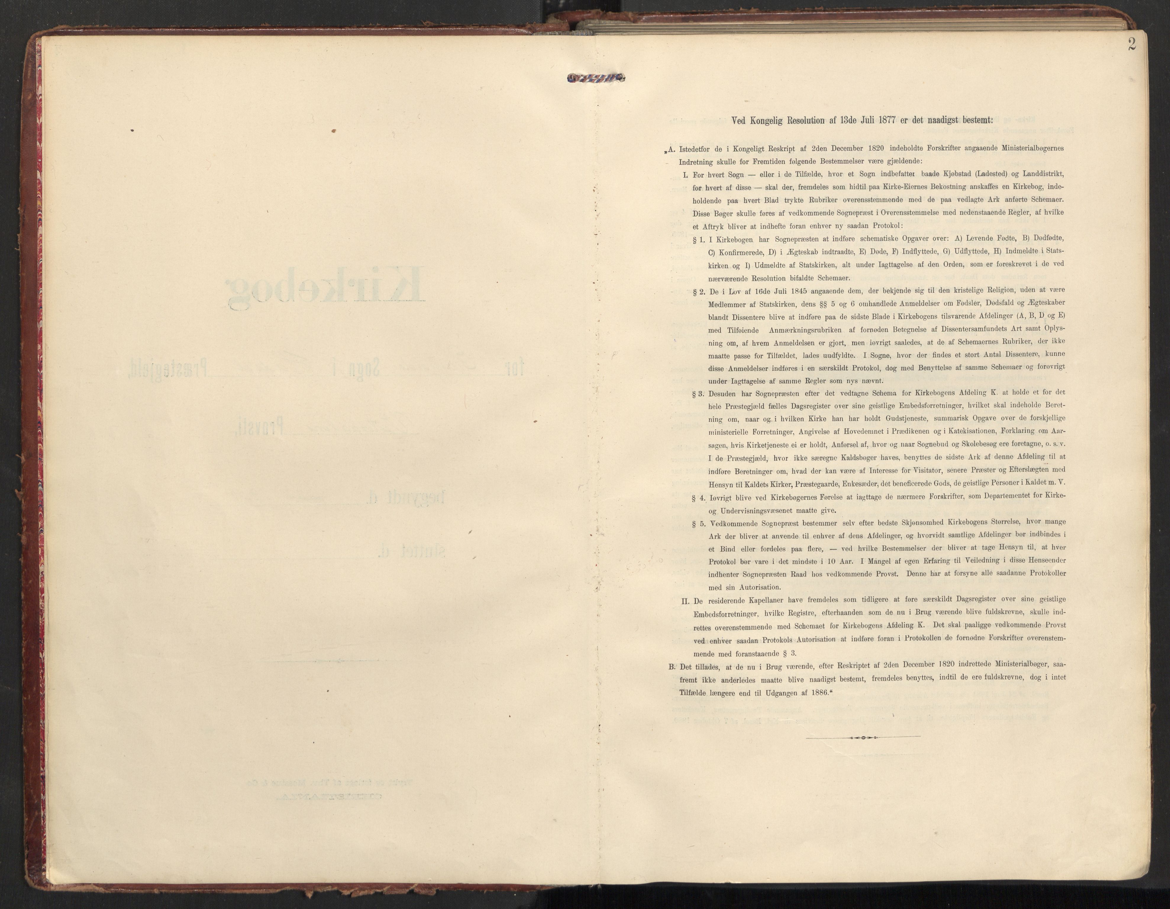 Ministerialprotokoller, klokkerbøker og fødselsregistre - Nordland, SAT/A-1459/890/L1287: Ministerialbok nr. 890A02, 1903-1915, s. 2