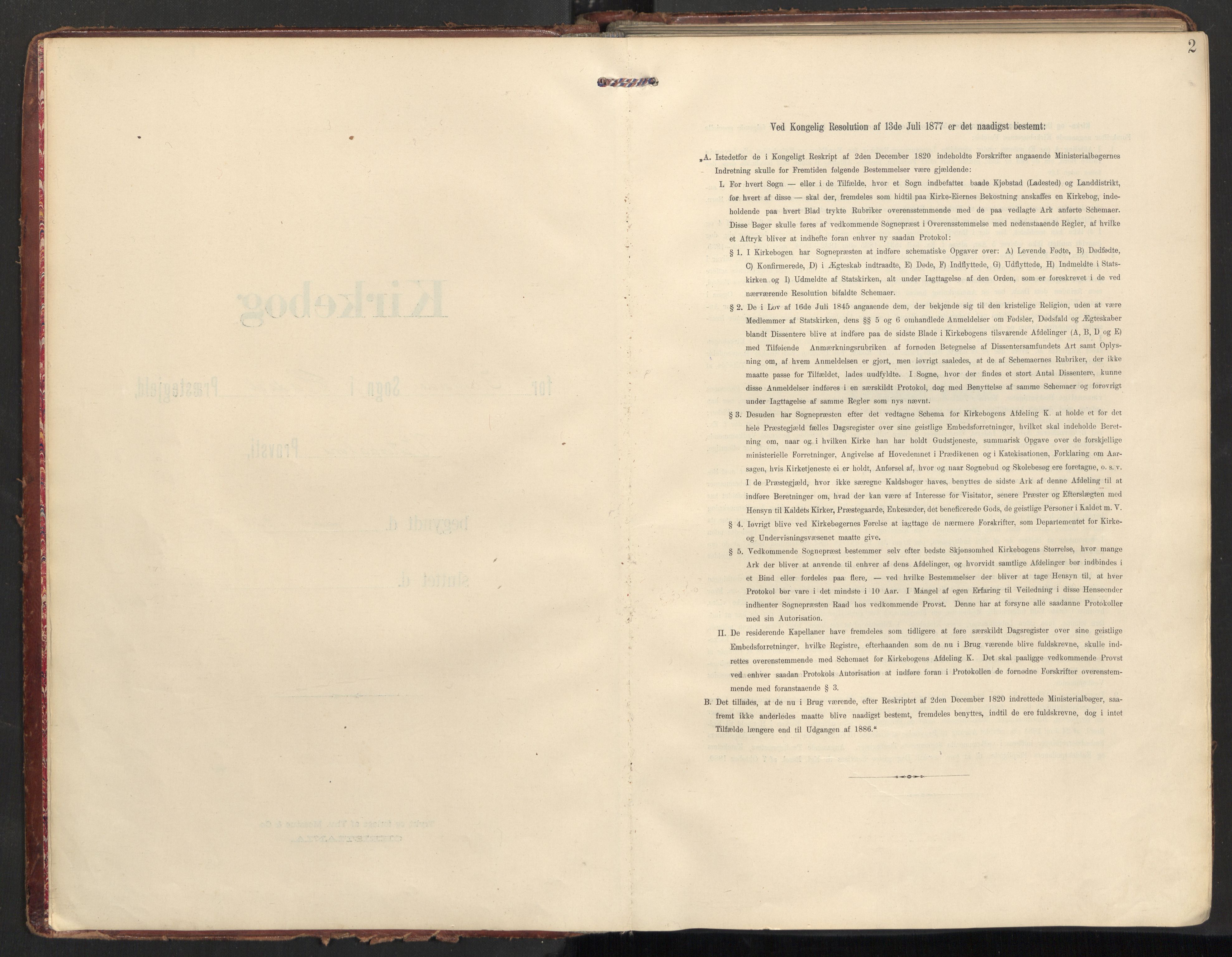 Ministerialprotokoller, klokkerbøker og fødselsregistre - Nordland, AV/SAT-A-1459/890/L1287: Ministerialbok nr. 890A02, 1903-1915, s. 2