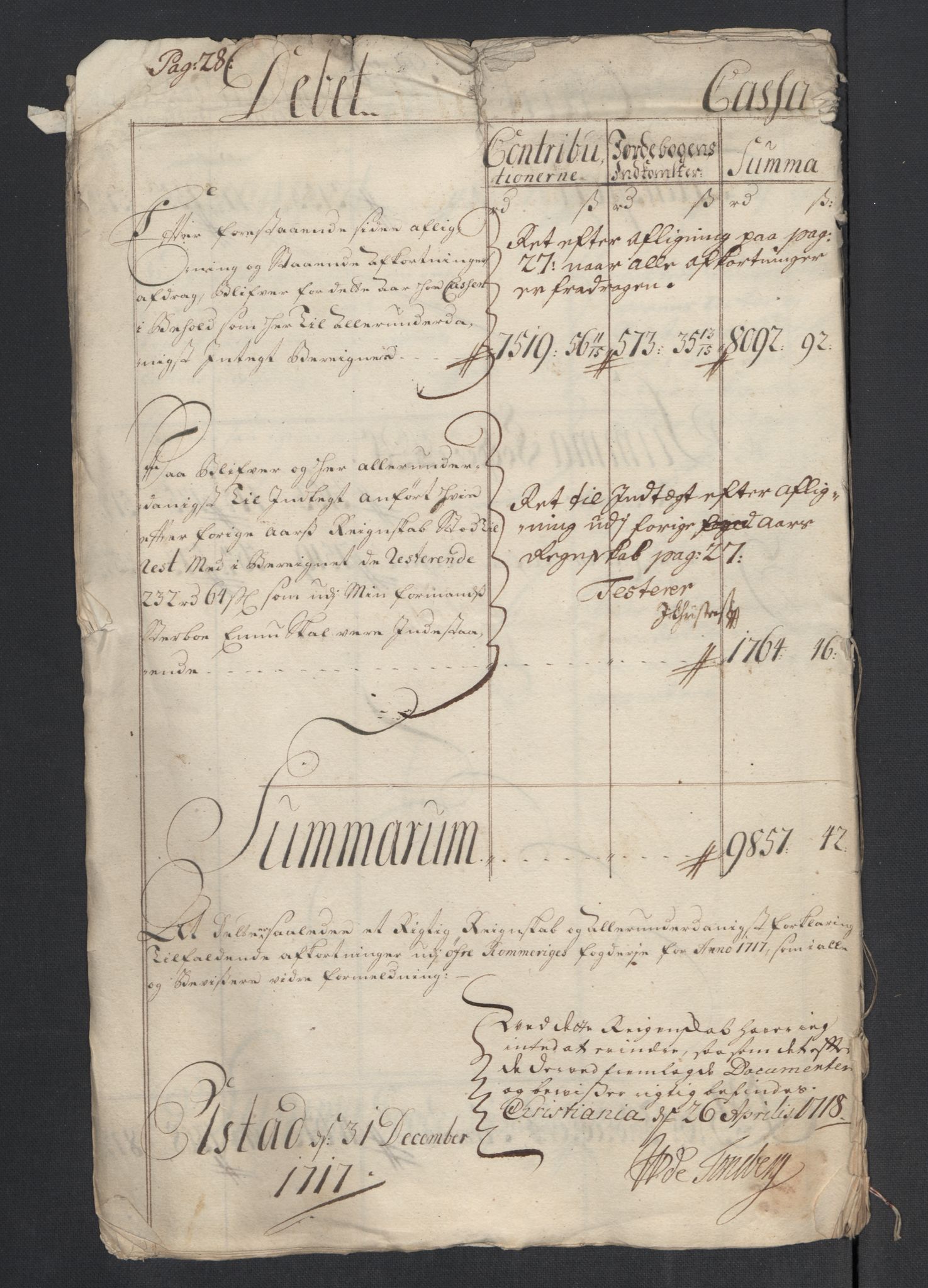 Rentekammeret inntil 1814, Reviderte regnskaper, Fogderegnskap, RA/EA-4092/R12/L0726: Fogderegnskap Øvre Romerike, 1717, s. 18