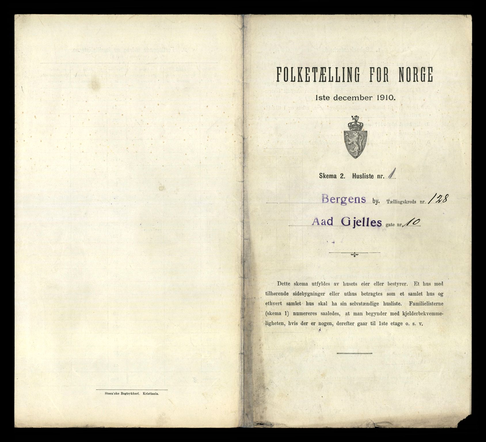 RA, Folketelling 1910 for 1301 Bergen kjøpstad, 1910, s. 44327