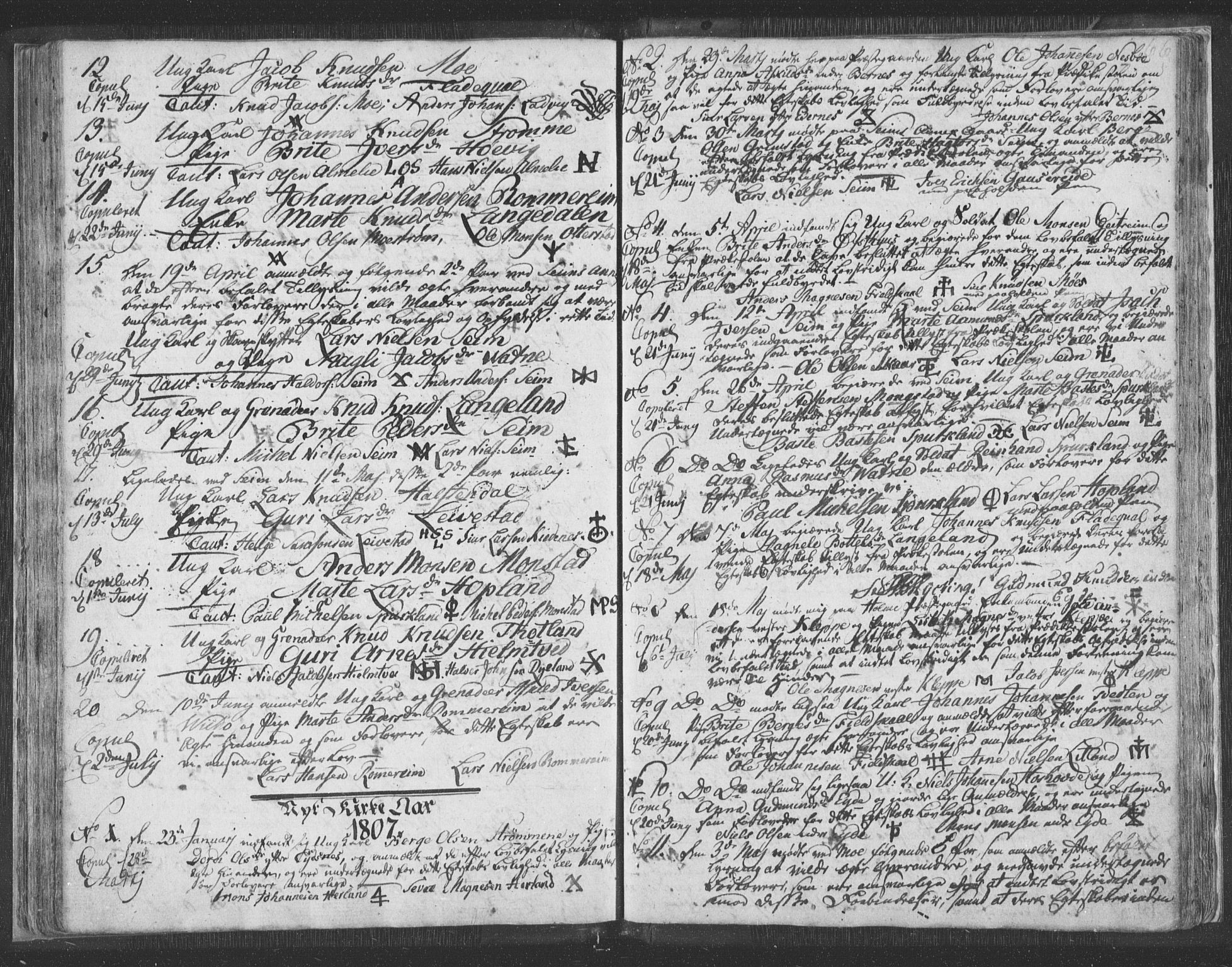 Hosanger sokneprestembete, AV/SAB-A-75801/H/Haa: Ministerialbok nr. A 3, 1793-1811, s. 65b-66a