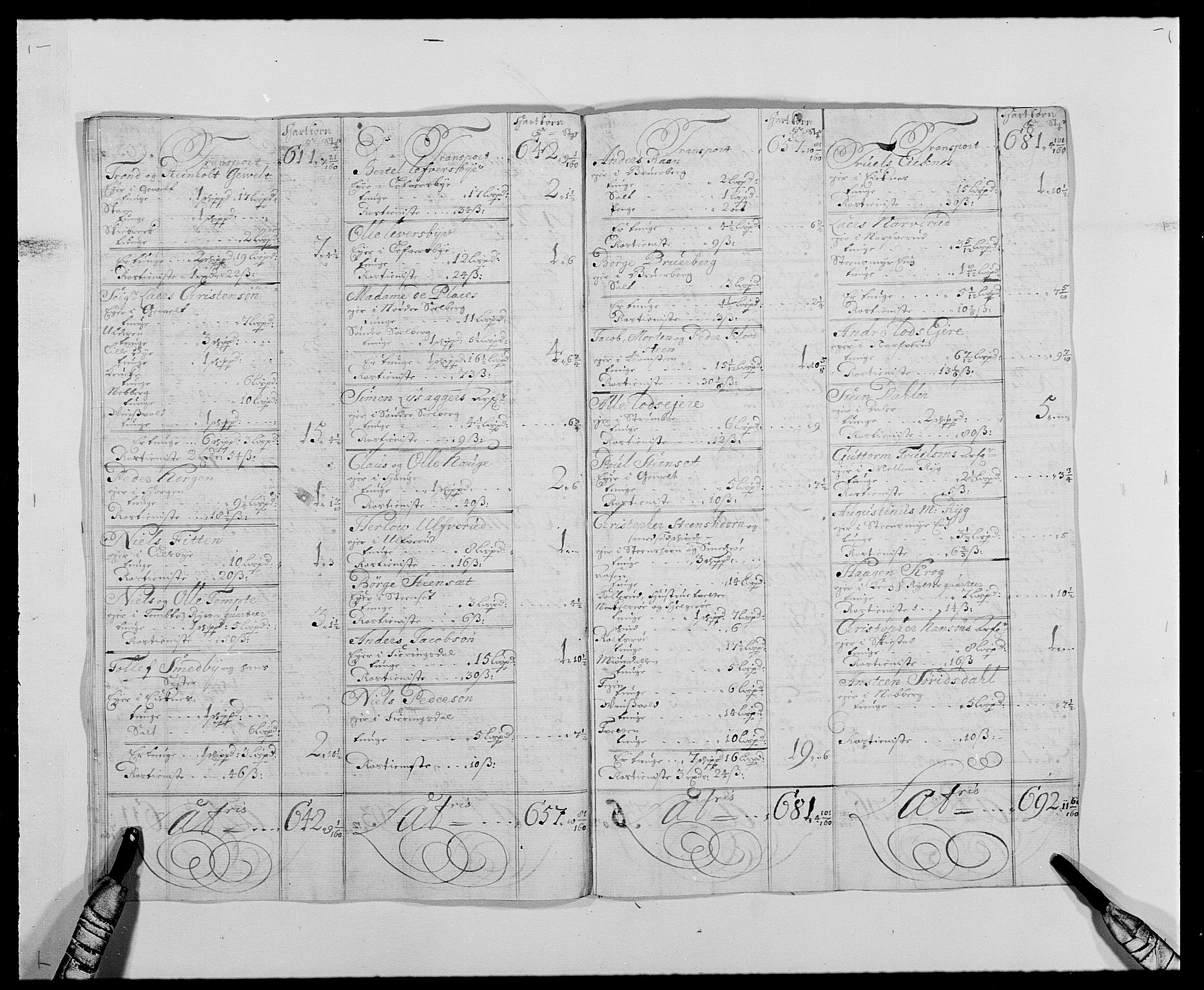 Rentekammeret inntil 1814, Reviderte regnskaper, Fogderegnskap, AV/RA-EA-4092/R28/L1690: Fogderegnskap Eiker og Lier, 1692-1693, s. 199