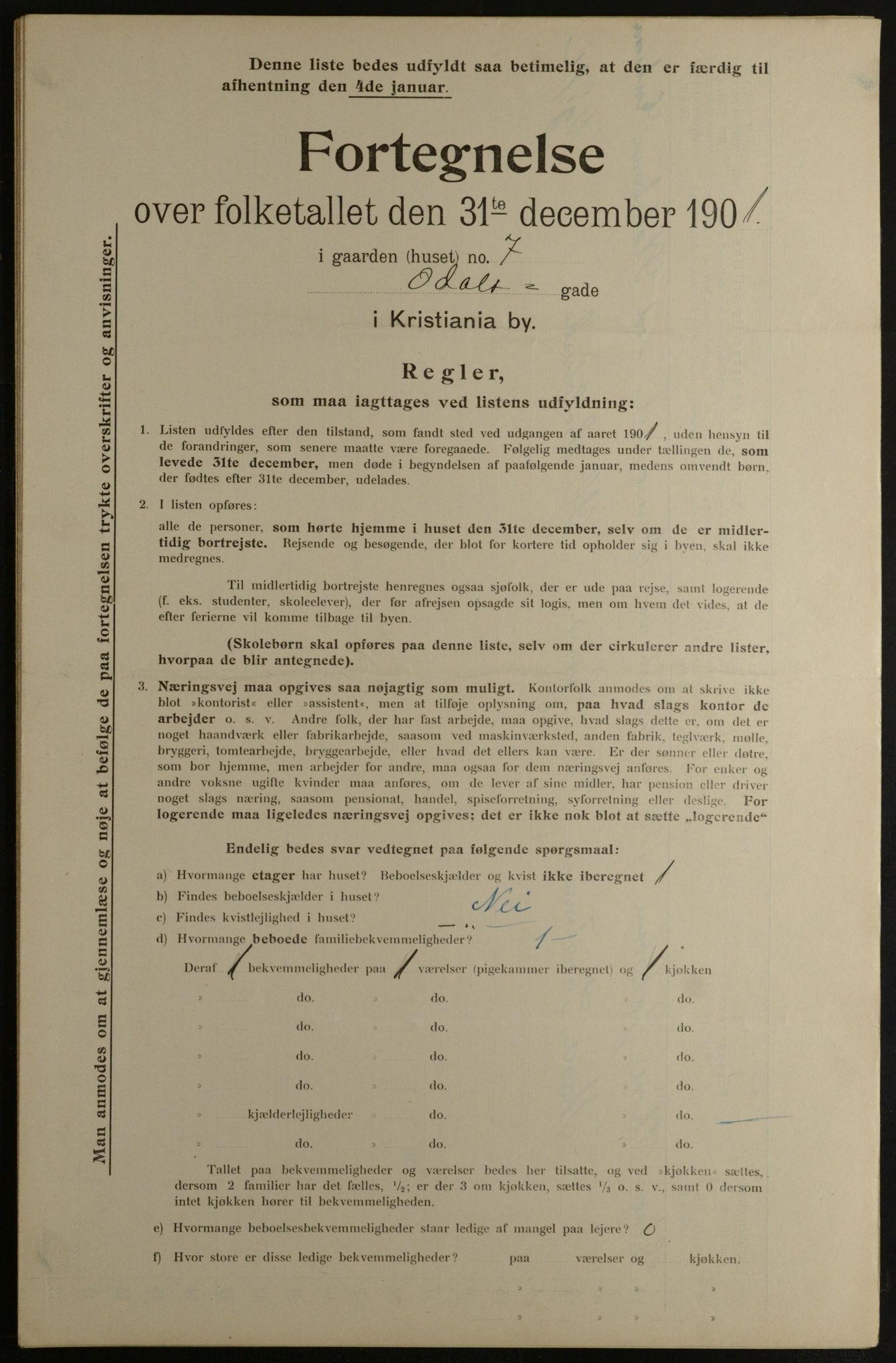 OBA, Kommunal folketelling 31.12.1901 for Kristiania kjøpstad, 1901, s. 11431