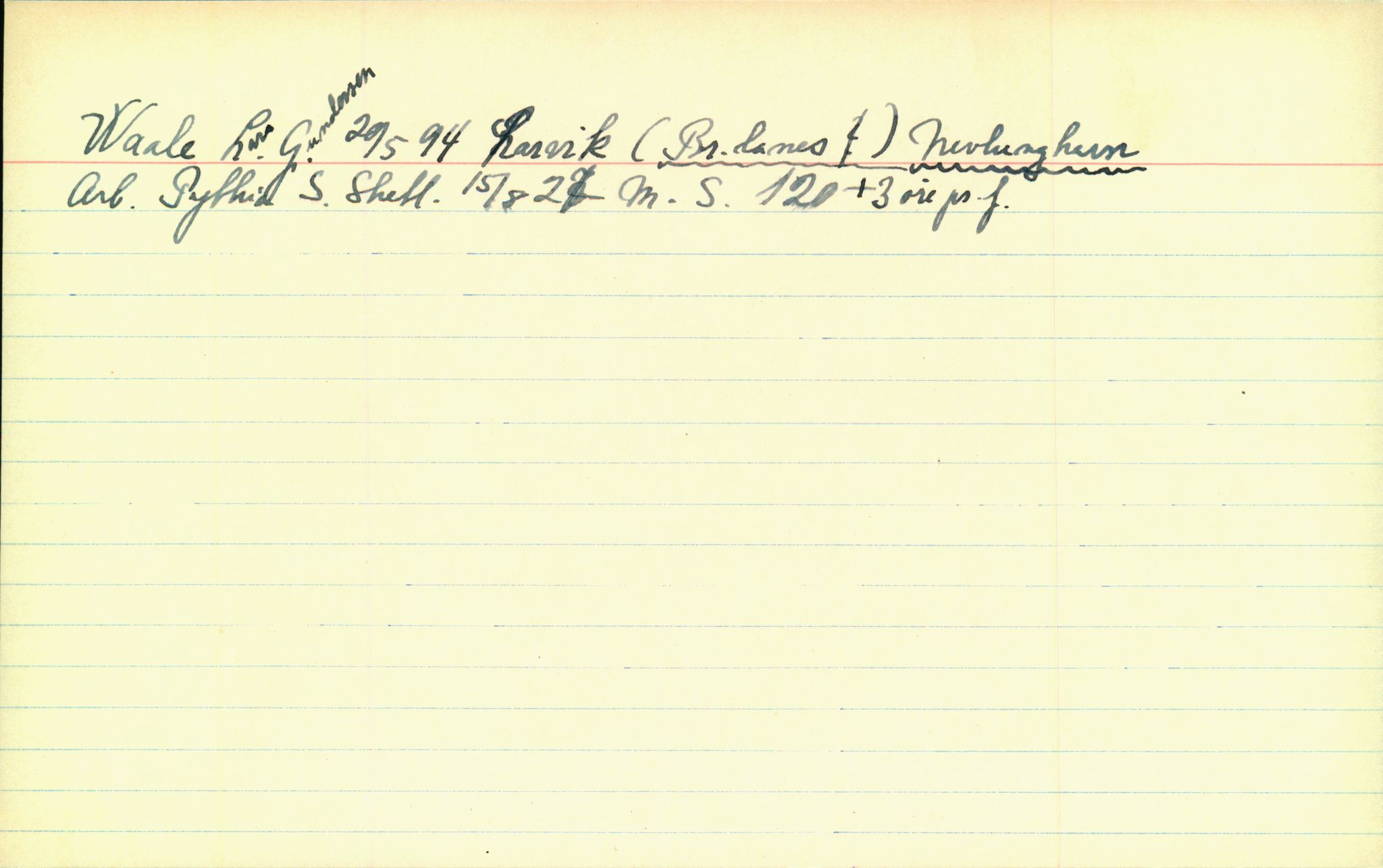 Hans Bogens samling, VEMU/ARS-A-1283/P/L0007: Mannskapskort, R - Ø, 1900-1930, s. 657