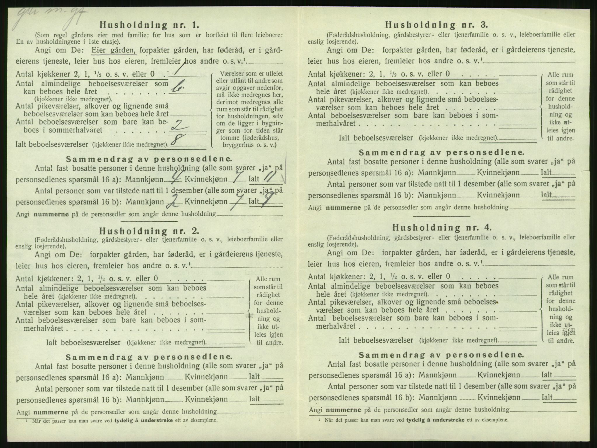 SAT, Folketelling 1920 for 1812 Vik herred, 1920, s. 620