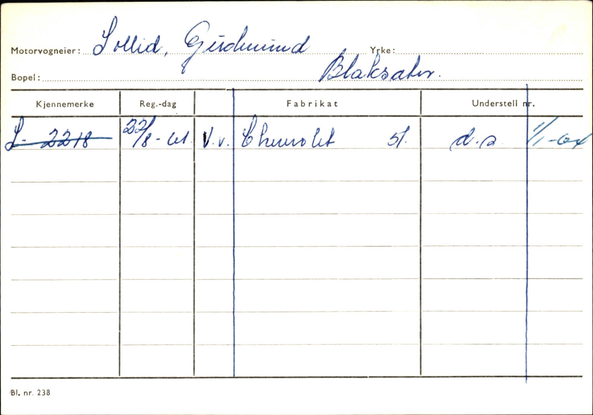 Statens vegvesen, Sogn og Fjordane vegkontor, SAB/A-5301/4/F/L0131: Eigarregister Høyanger P-Å. Stryn S-Å, 1945-1975, s. 1425