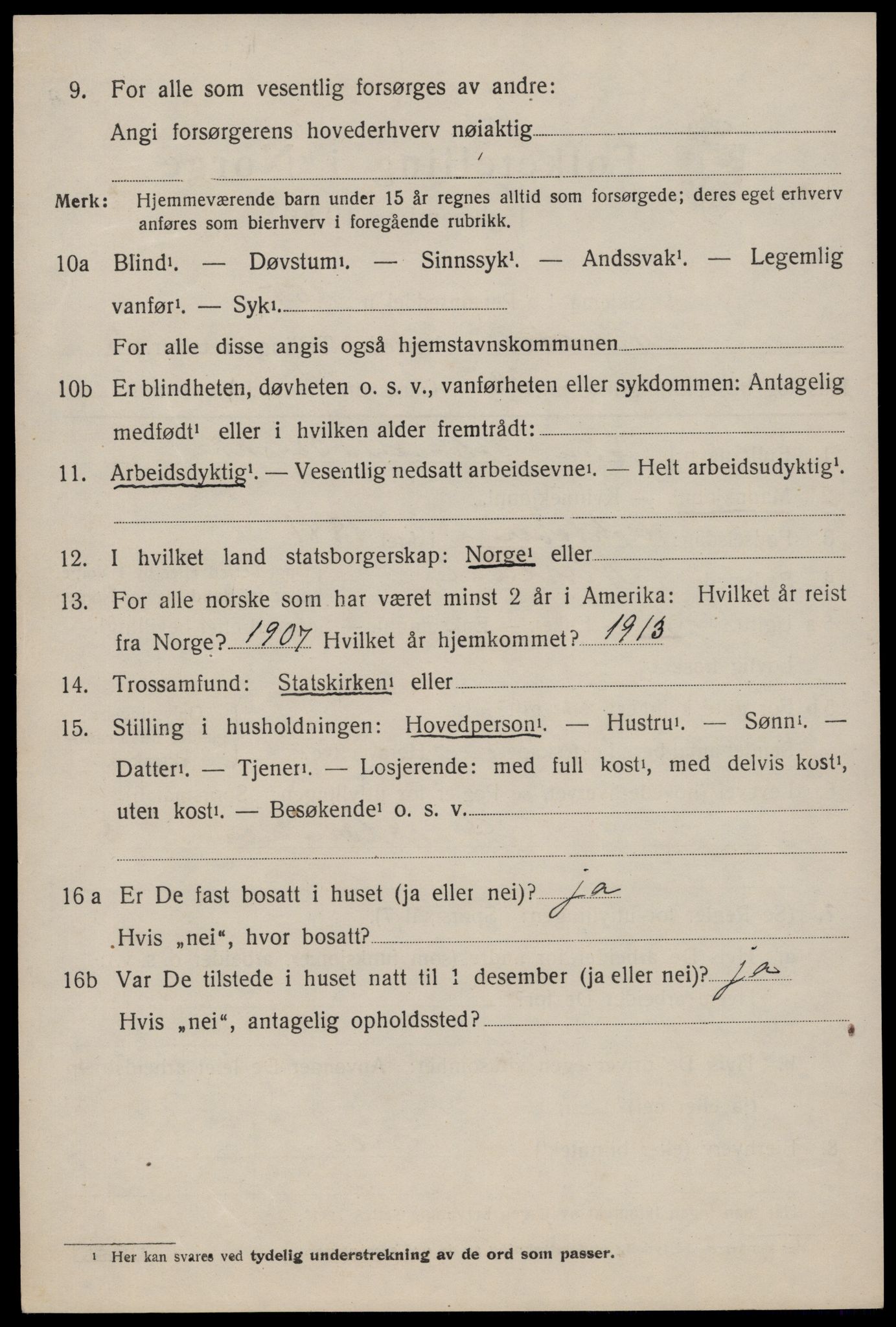 SAKO, Folketelling 1920 for 0830 Nissedal herred, 1920, s. 1808