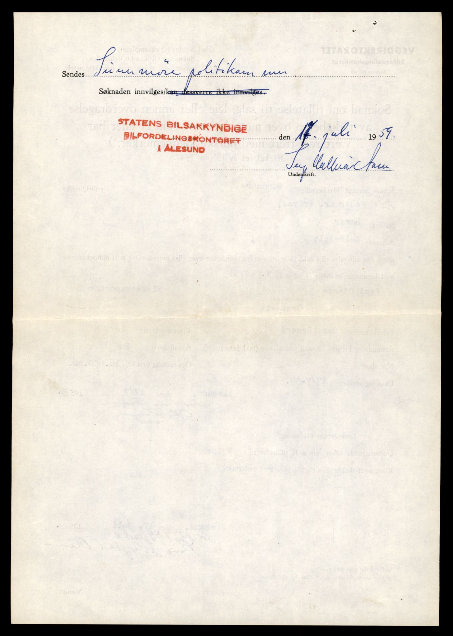 Møre og Romsdal vegkontor - Ålesund trafikkstasjon, AV/SAT-A-4099/F/Fe/L0048: Registreringskort for kjøretøy T 14721 - T 14863, 1927-1998, s. 731