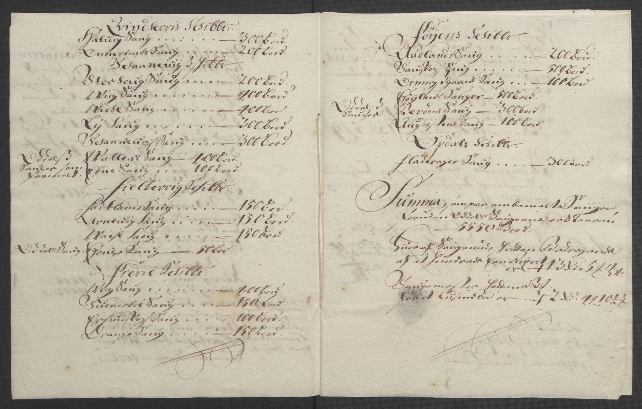 Rentekammeret inntil 1814, Reviderte regnskaper, Fogderegnskap, AV/RA-EA-4092/R48/L2974: Fogderegnskap Sunnhordland og Hardanger, 1693, s. 73