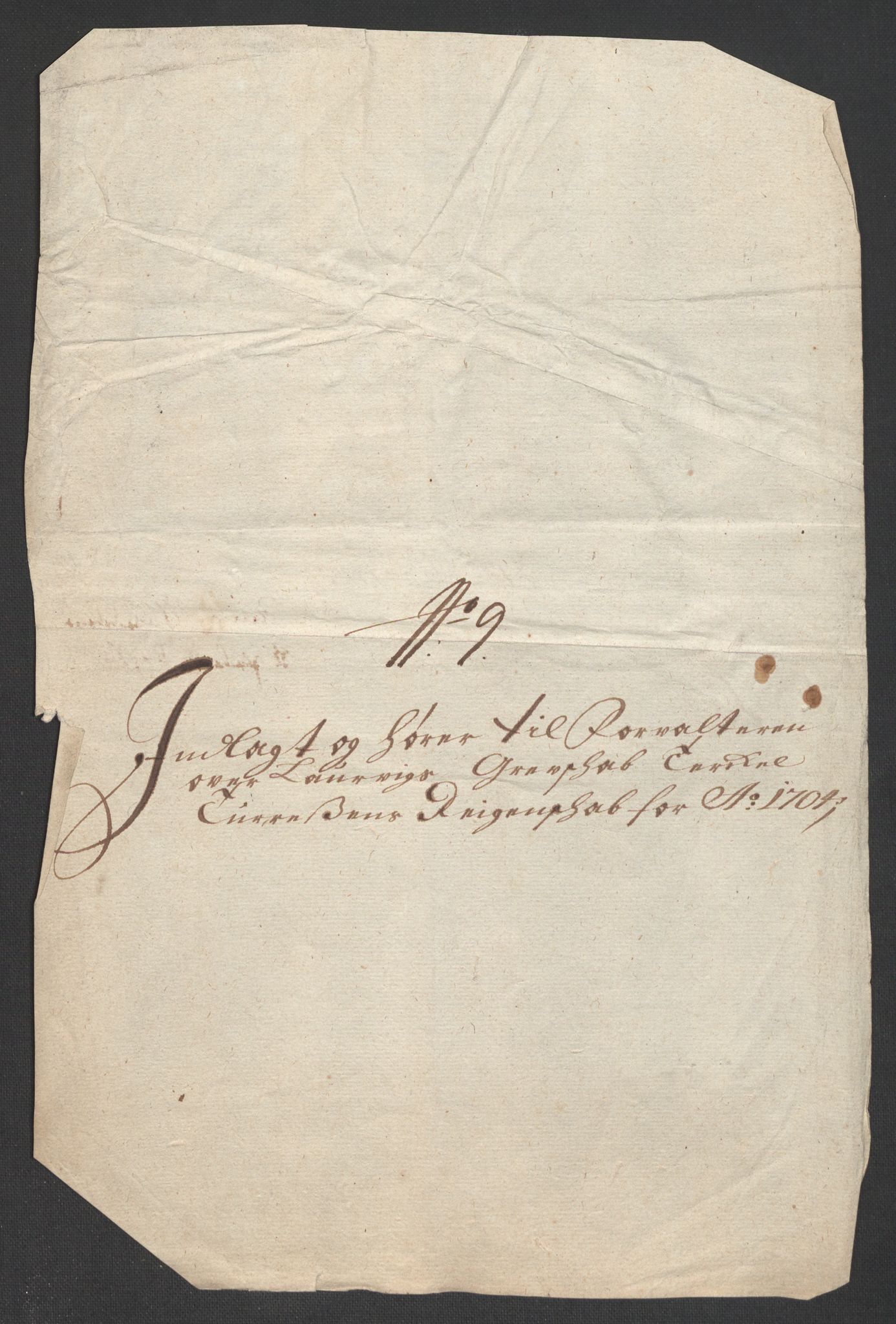 Rentekammeret inntil 1814, Reviderte regnskaper, Fogderegnskap, RA/EA-4092/R33/L1978: Fogderegnskap Larvik grevskap, 1704-1705, s. 242