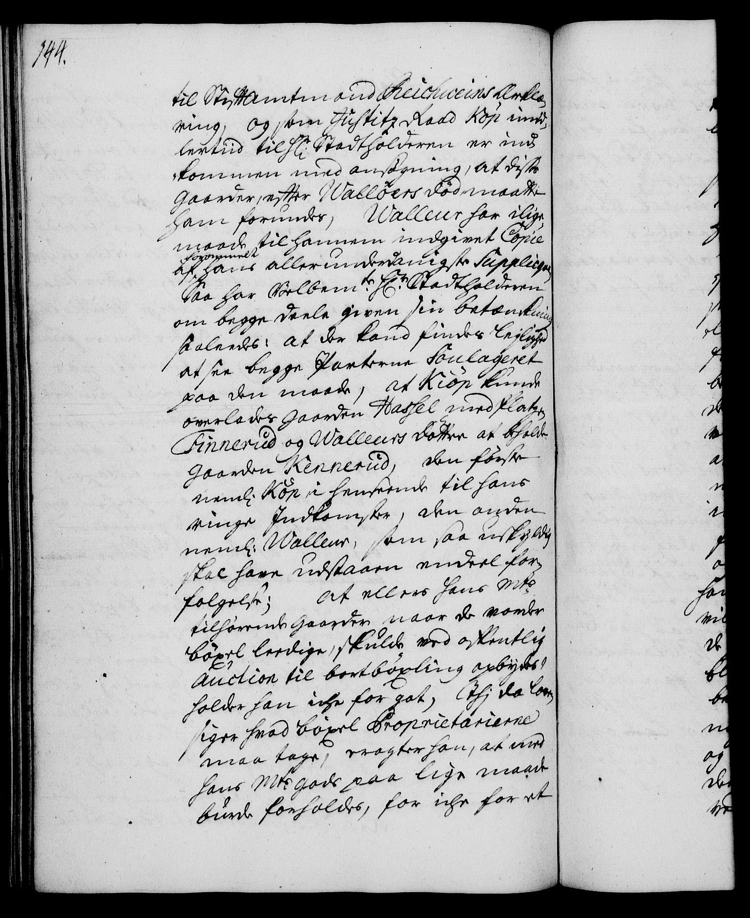 Rentekammeret, Kammerkanselliet, RA/EA-3111/G/Gh/Gha/L0015: Norsk ekstraktmemorialprotokoll (merket RK 53.60), 1733, s. 144