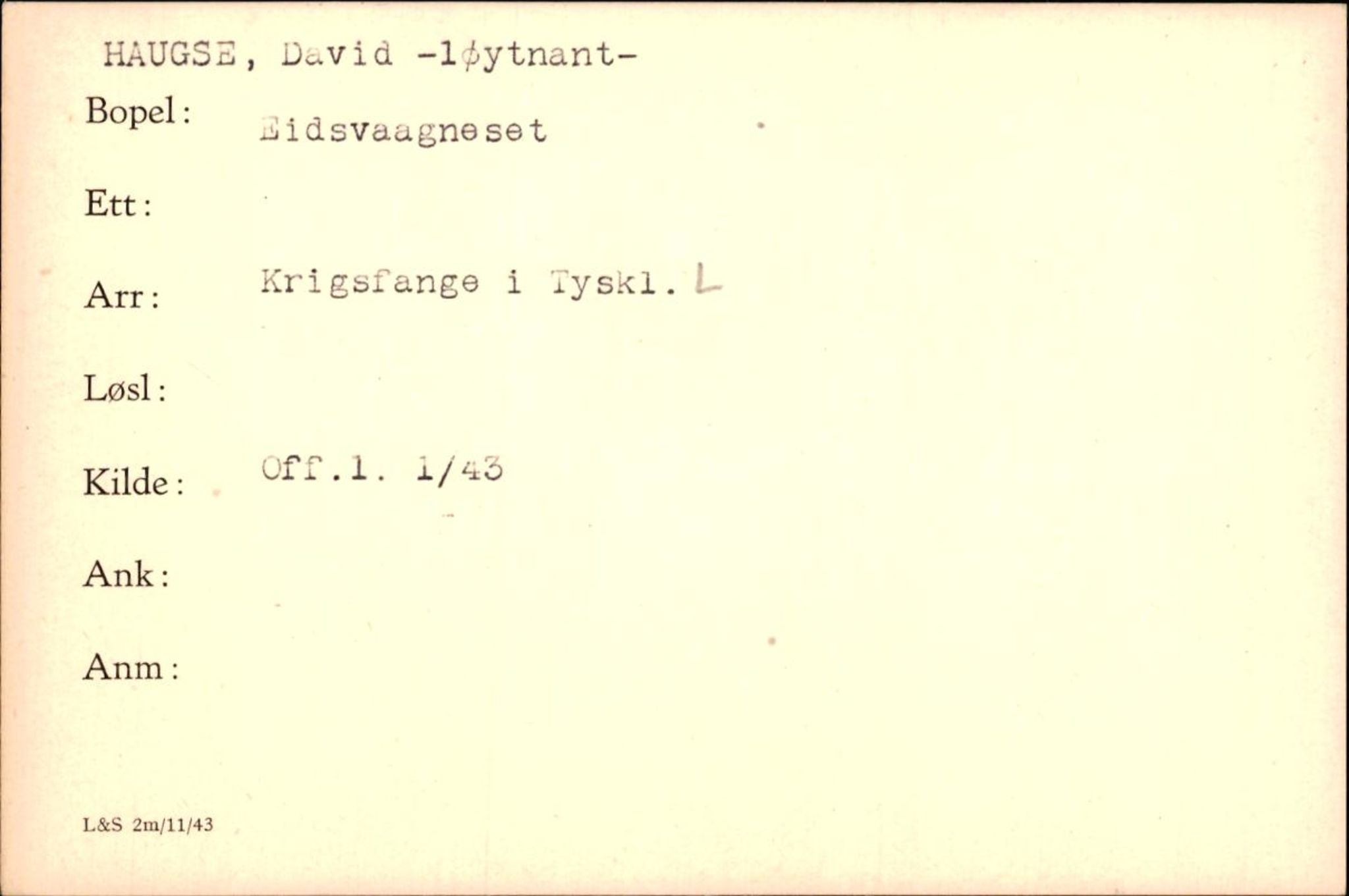 Forsvaret, Forsvarets krigshistoriske avdeling, AV/RA-RAFA-2017/Y/Yf/L0200: II-C-11-2102  -  Norske krigsfanger i Tyskland, 1940-1945, s. 402