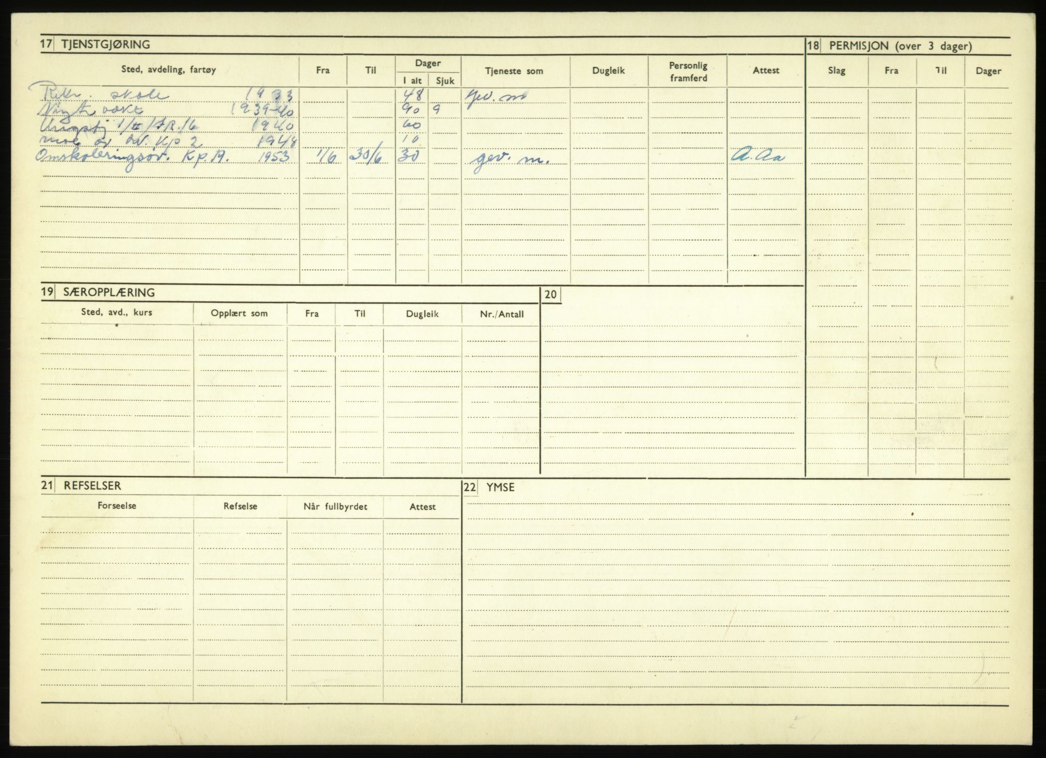 Forsvaret, Troms infanteriregiment nr. 16, AV/RA-RAFA-3146/P/Pa/L0017: Rulleblad for regimentets menige mannskaper, årsklasse 1933, 1933, s. 836