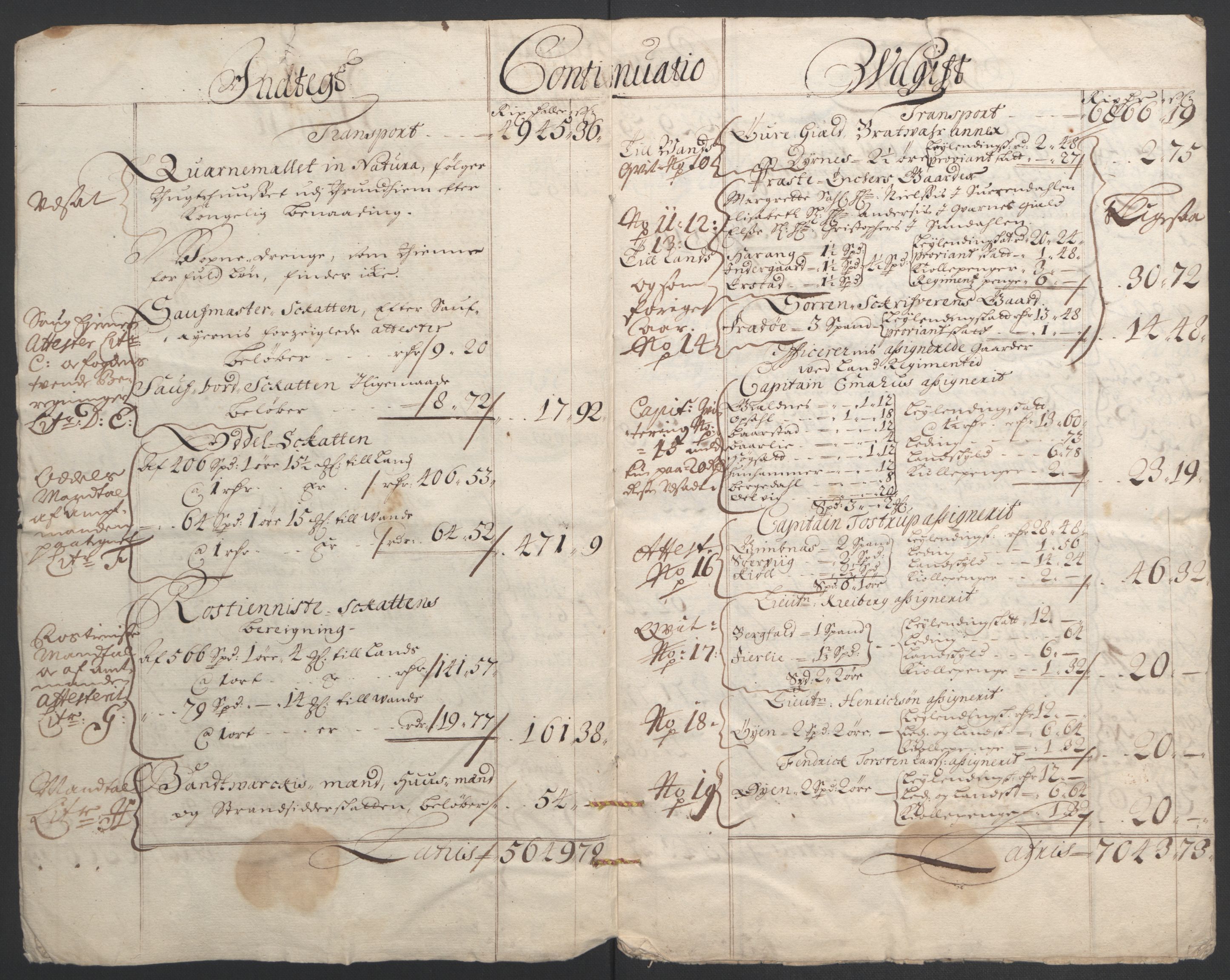 Rentekammeret inntil 1814, Reviderte regnskaper, Fogderegnskap, RA/EA-4092/R56/L3735: Fogderegnskap Nordmøre, 1692-1693, s. 5