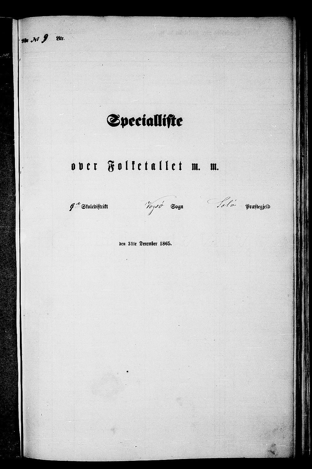 RA, Folketelling 1865 for 1441P Selje prestegjeld, 1865, s. 137