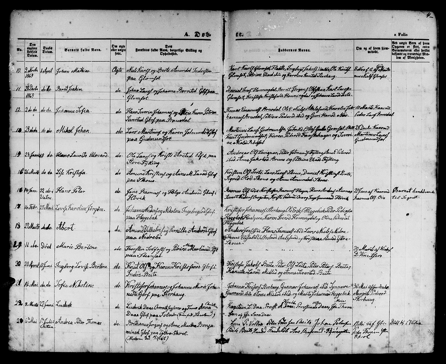 Ministerialprotokoller, klokkerbøker og fødselsregistre - Møre og Romsdal, AV/SAT-A-1454/524/L0364: Klokkerbok nr. 524C05, 1865-1879, s. 4