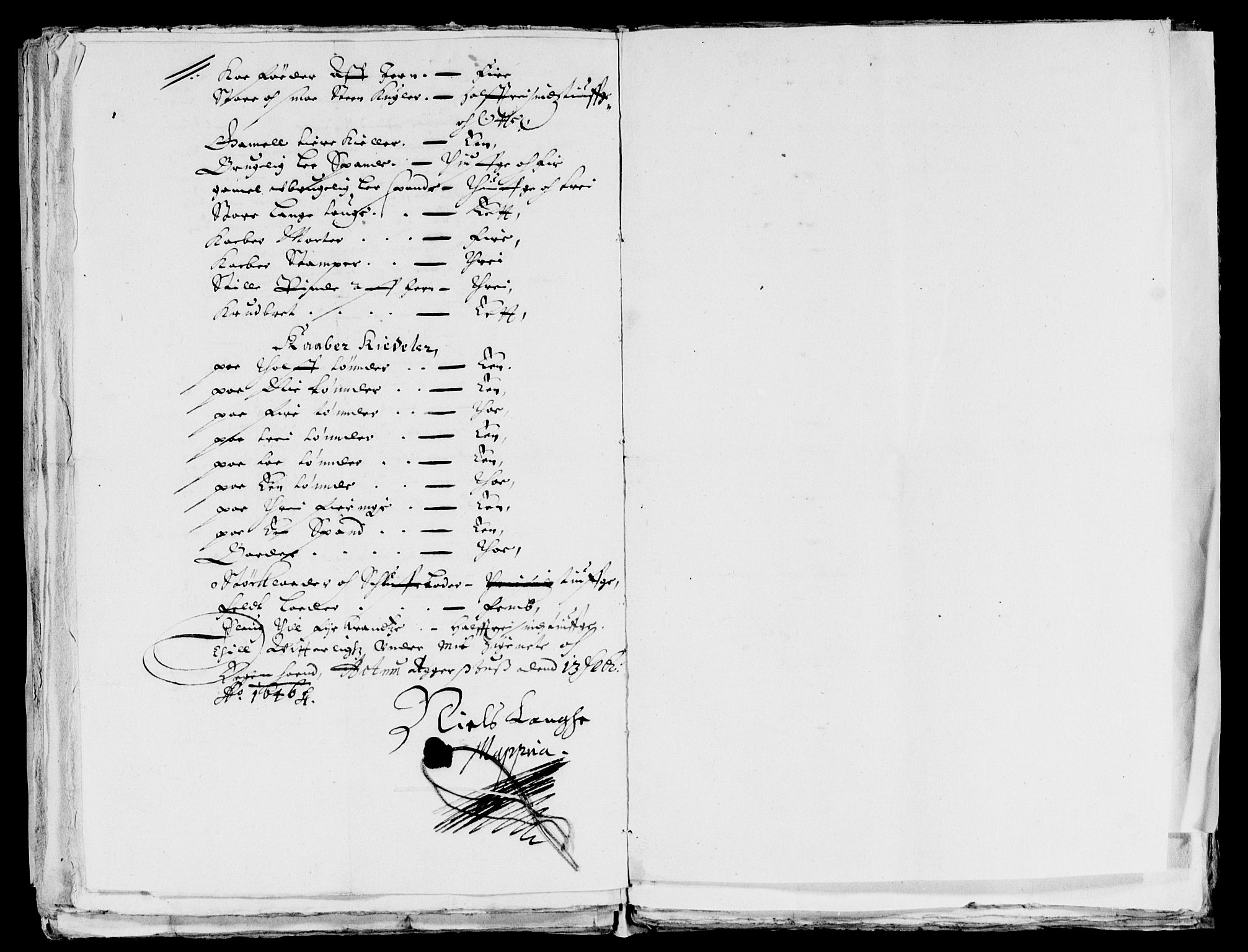 Rentekammeret inntil 1814, Reviderte regnskaper, Lensregnskaper, AV/RA-EA-5023/R/Rb/Rba/L0181: Akershus len, 1644-1645