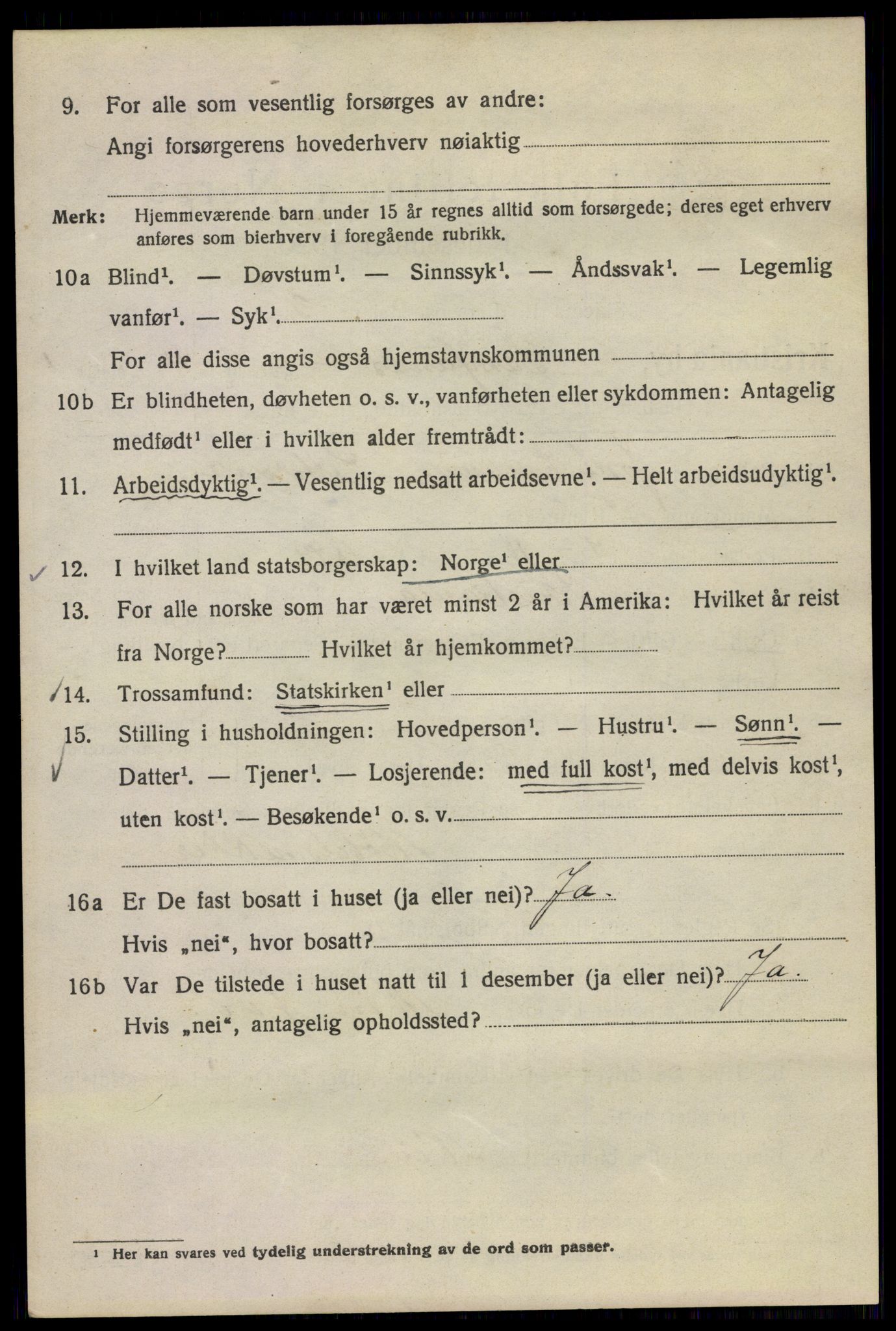 SAO, Folketelling 1920 for 0301 Kristiania kjøpstad, 1920, s. 477614