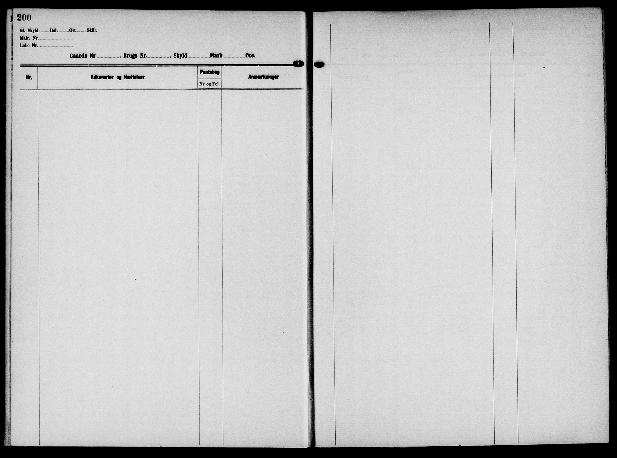 Solør tingrett, AV/SAH-TING-008/H/Ha/Hai/L0001: Panteregister nr. I, 1900-1935, s. 200