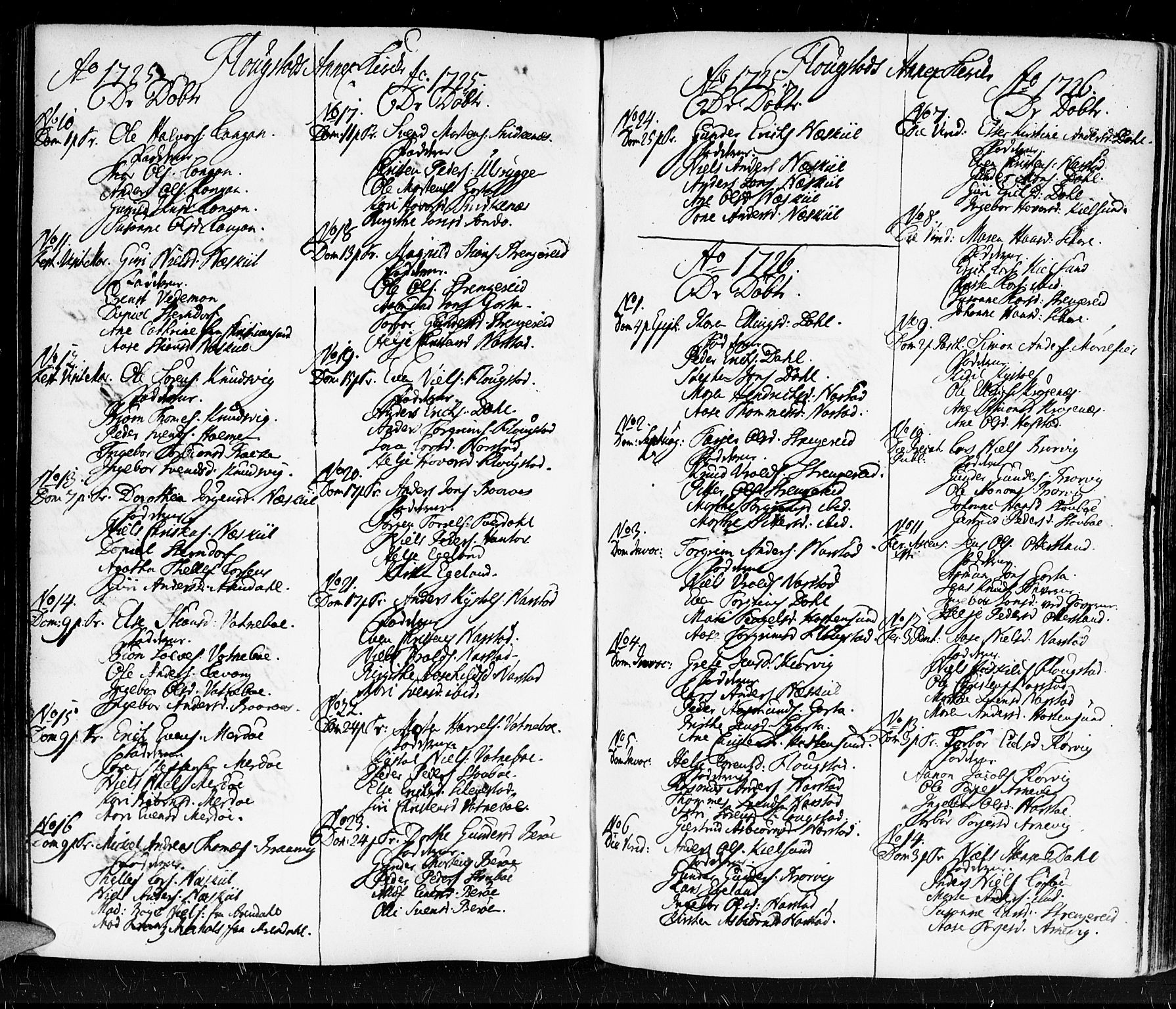 Holt sokneprestkontor, AV/SAK-1111-0021/F/Fa/L0001: Ministerialbok nr. A 1 /4, 1721-1812, s. 177