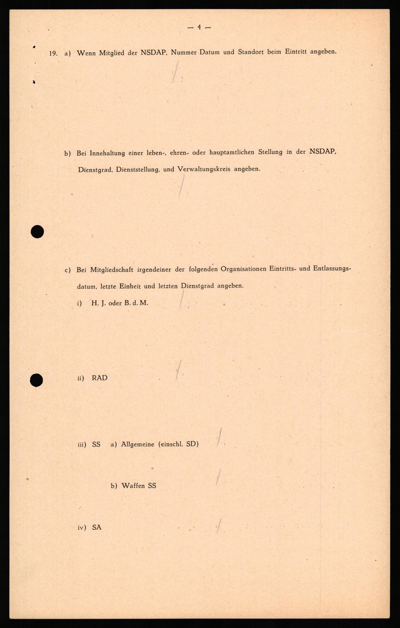 Forsvaret, Forsvarets overkommando II, RA/RAFA-3915/D/Db/L0041: CI Questionaires.  Diverse nasjonaliteter., 1945-1946, s. 39