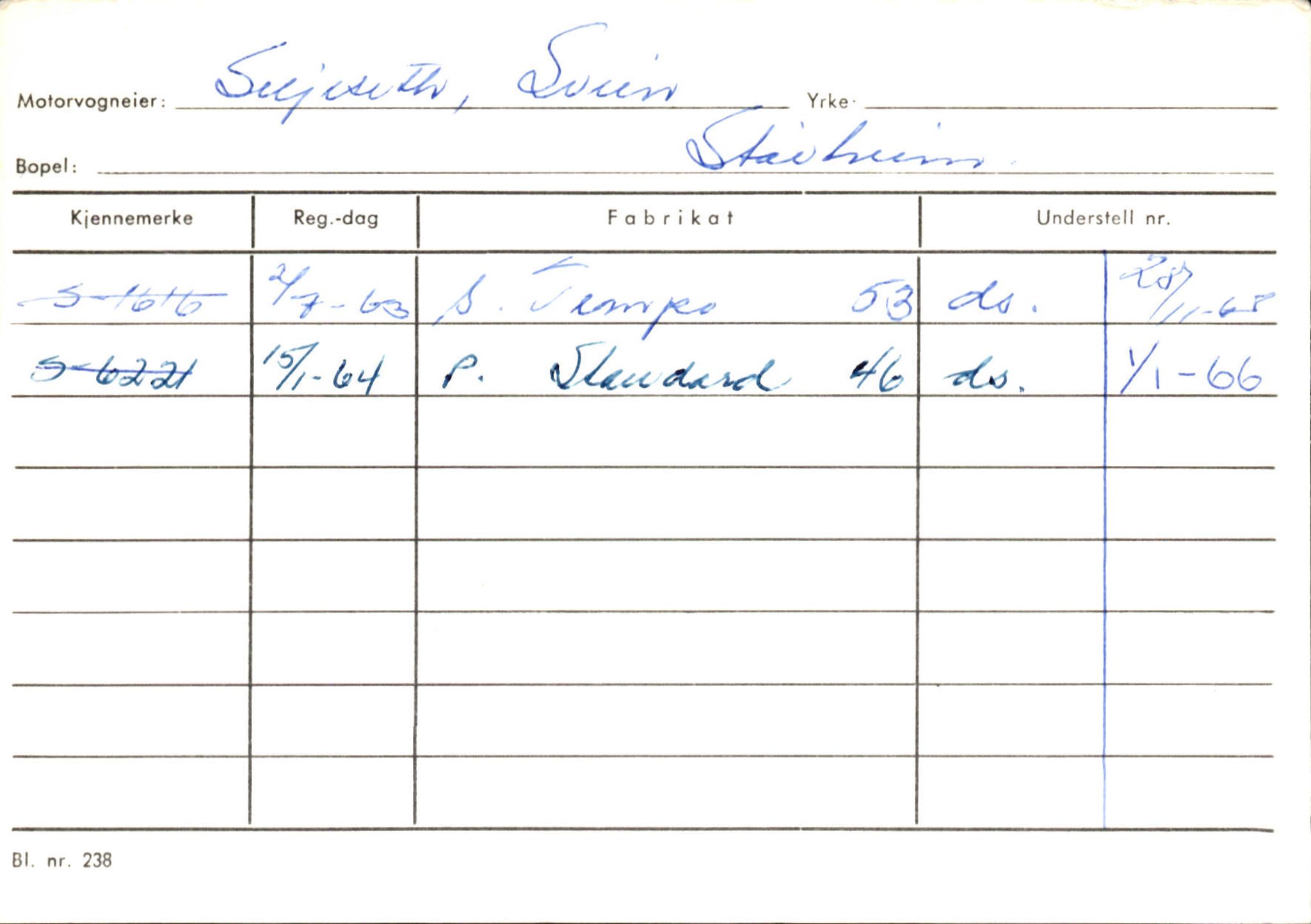 Statens vegvesen, Sogn og Fjordane vegkontor, AV/SAB-A-5301/4/F/L0129: Eigarregistrer Eid A-S, 1945-1975, s. 2364