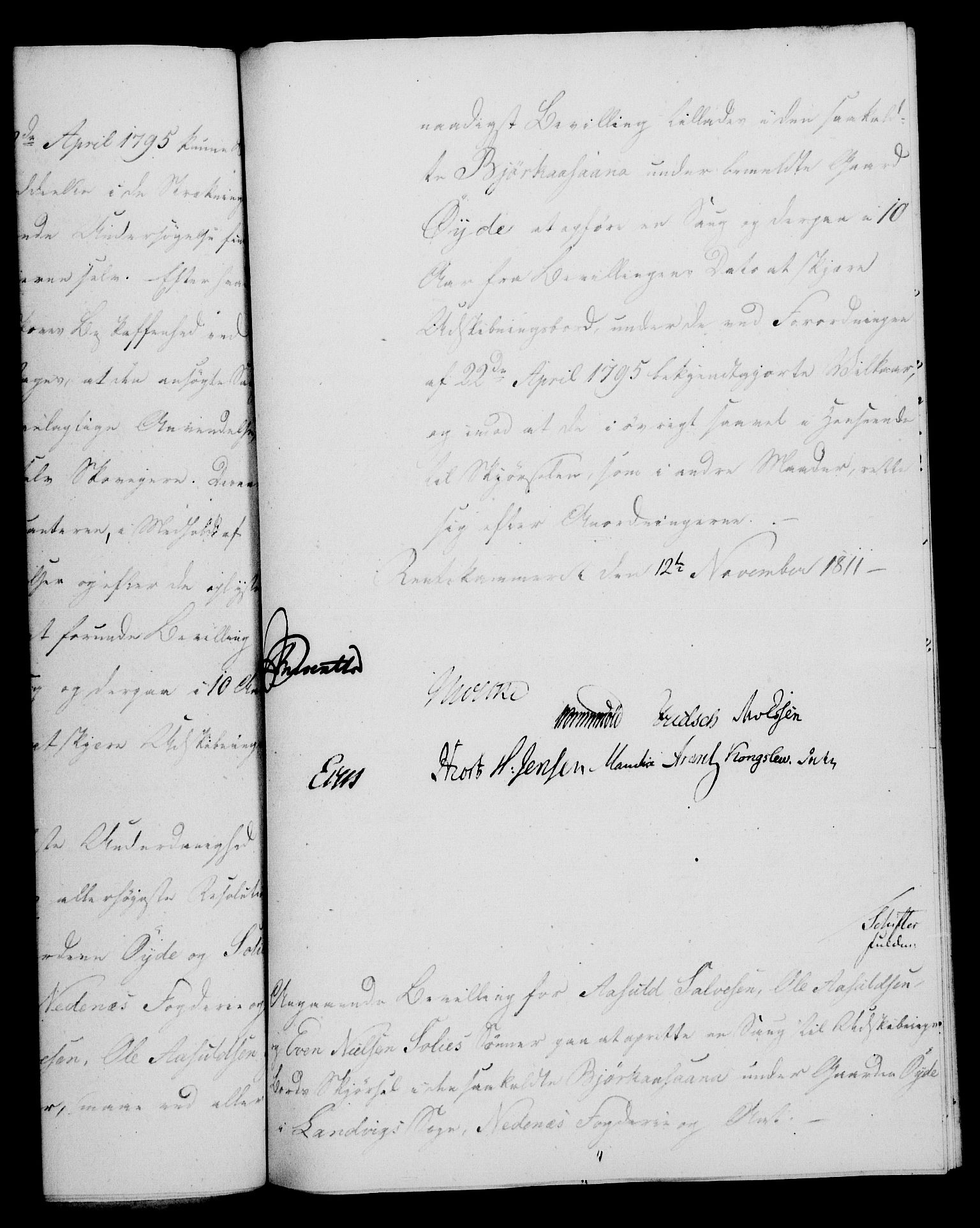 Rentekammeret, Kammerkanselliet, RA/EA-3111/G/Gf/Gfa/L0093: Norsk relasjons- og resolusjonsprotokoll (merket RK 52.93), 1811, s. 575