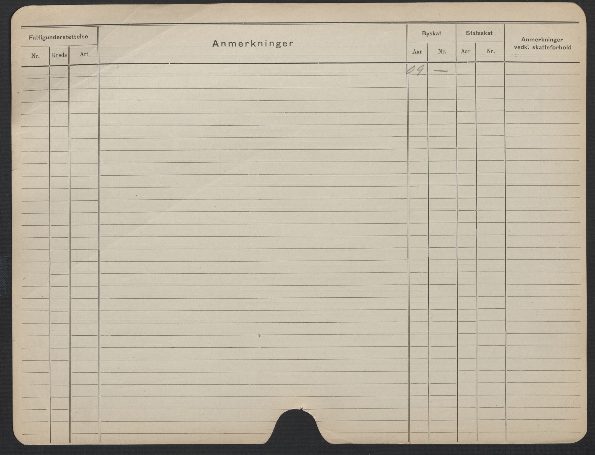Oslo folkeregister, Registerkort, SAO/A-11715/F/Fa/Fac/L0013: Kvinner, 1906-1914, s. 1125b