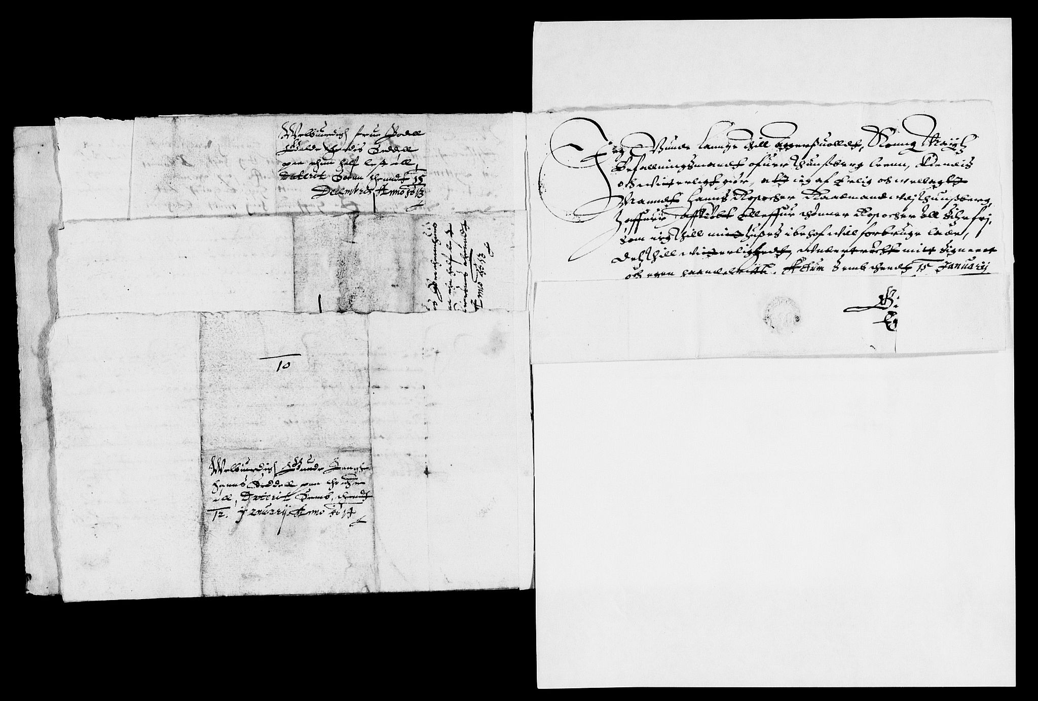 Rentekammeret inntil 1814, Reviderte regnskaper, Lensregnskaper, AV/RA-EA-5023/R/Rb/Rba/L0032: Akershus len, 1608-1614