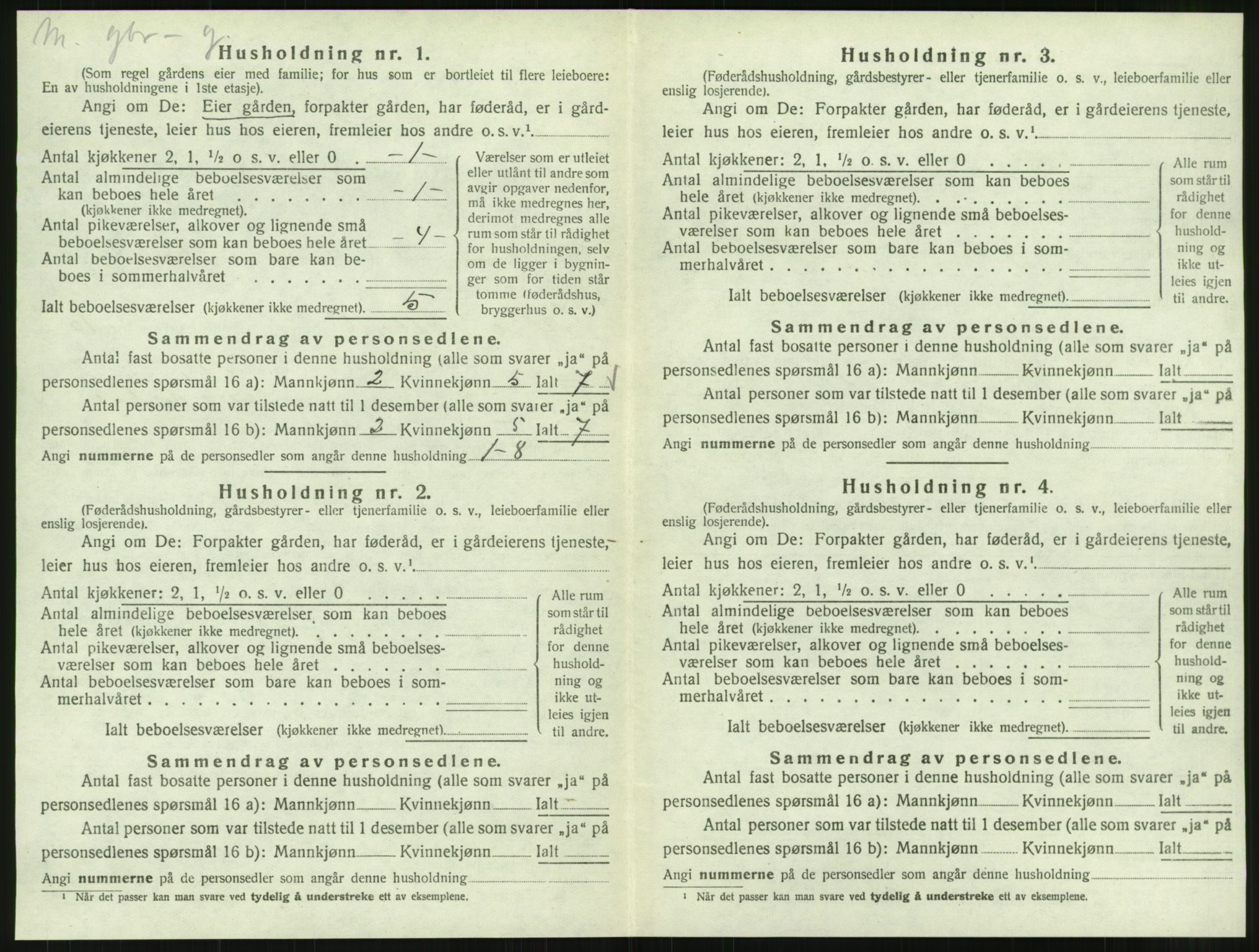 SAT, Folketelling 1920 for 1833 Mo herred, 1920, s. 1295