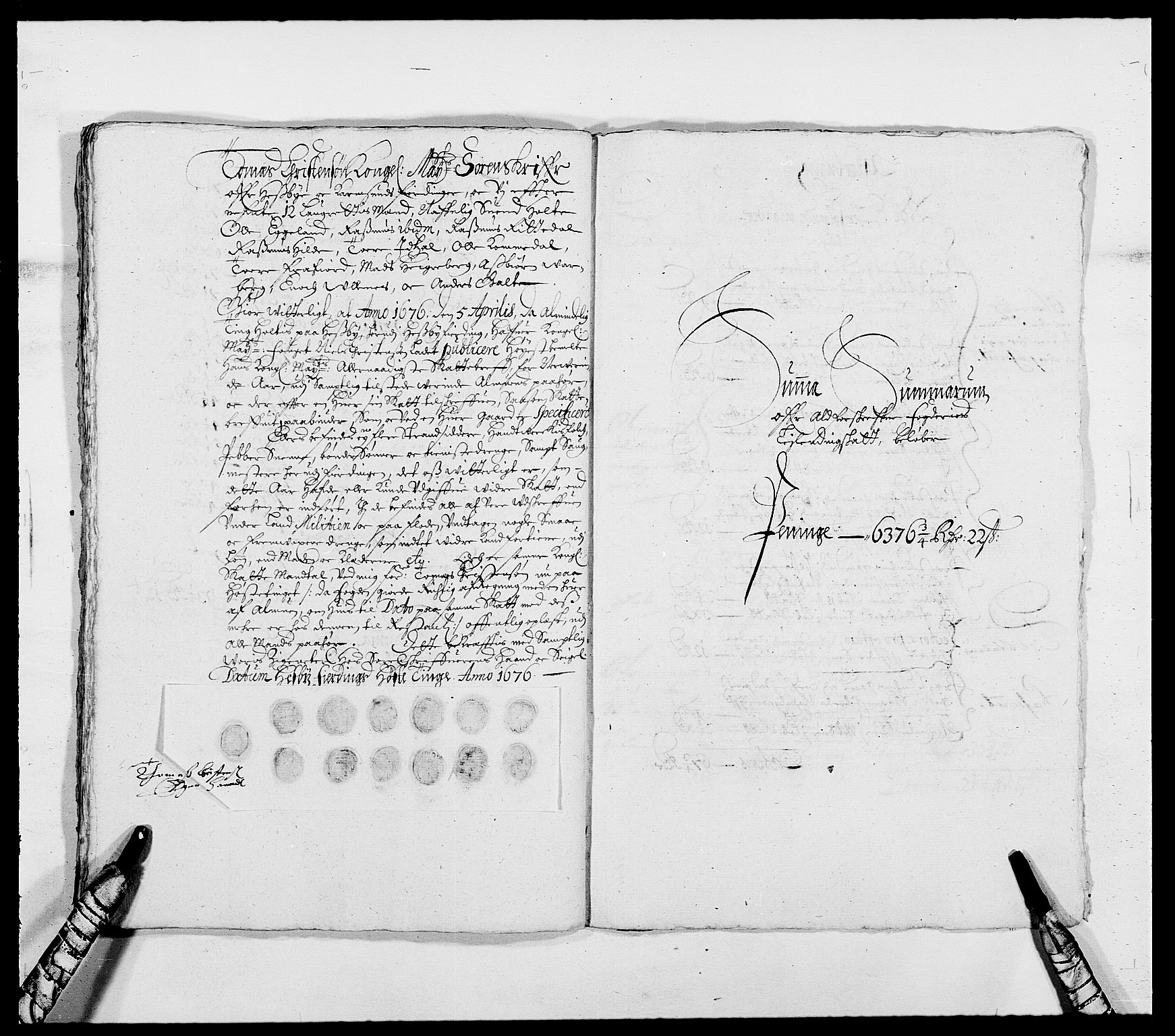 Rentekammeret inntil 1814, Reviderte regnskaper, Fogderegnskap, AV/RA-EA-4092/R47/L2846: Fogderegnskap Ryfylke, 1676, s. 210