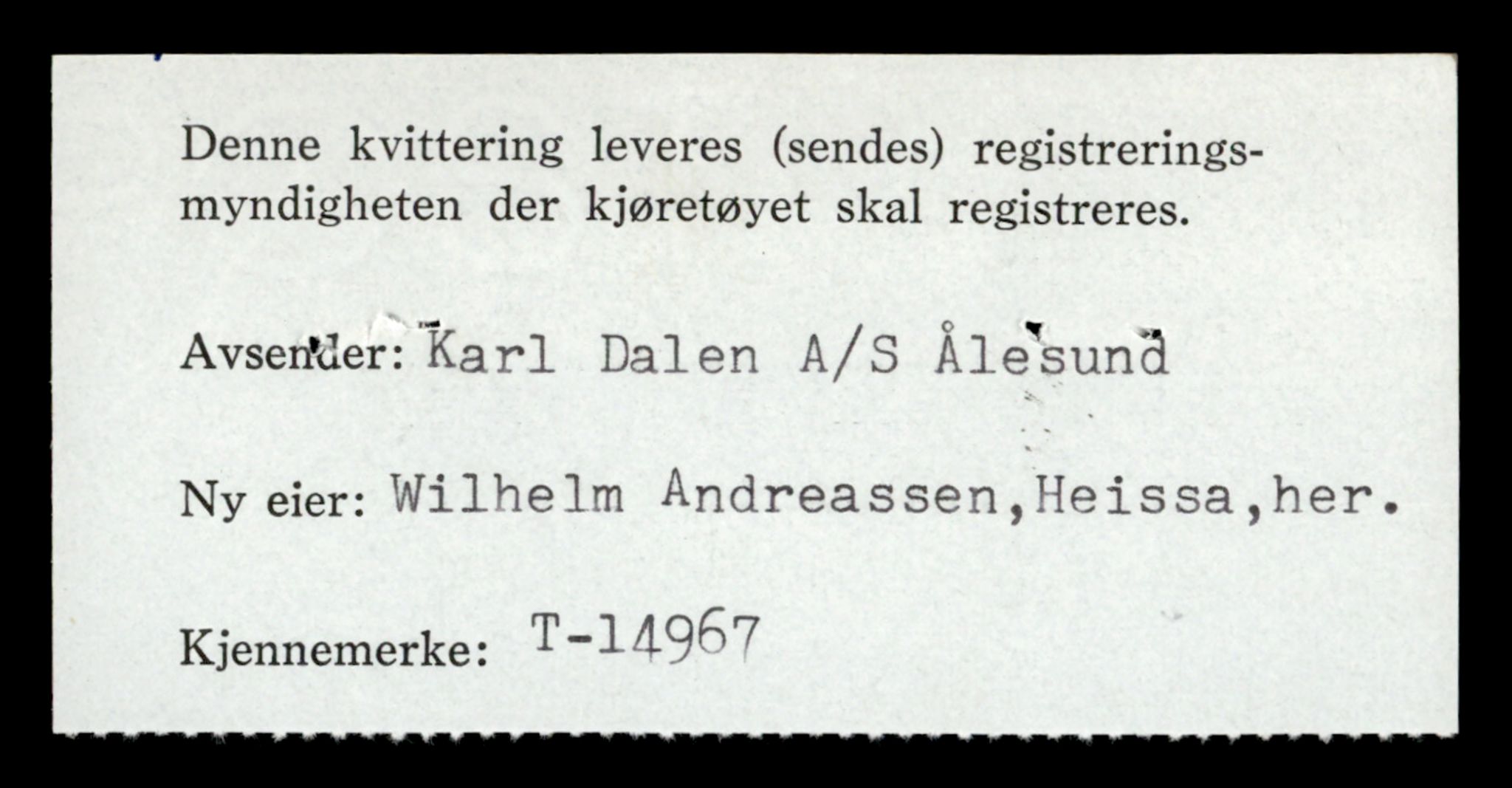 Møre og Romsdal vegkontor - Ålesund trafikkstasjon, AV/SAT-A-4099/F/Fe/L0049: Registreringskort for kjøretøy T 14864 - T 18613, 1927-1998, s. 2446