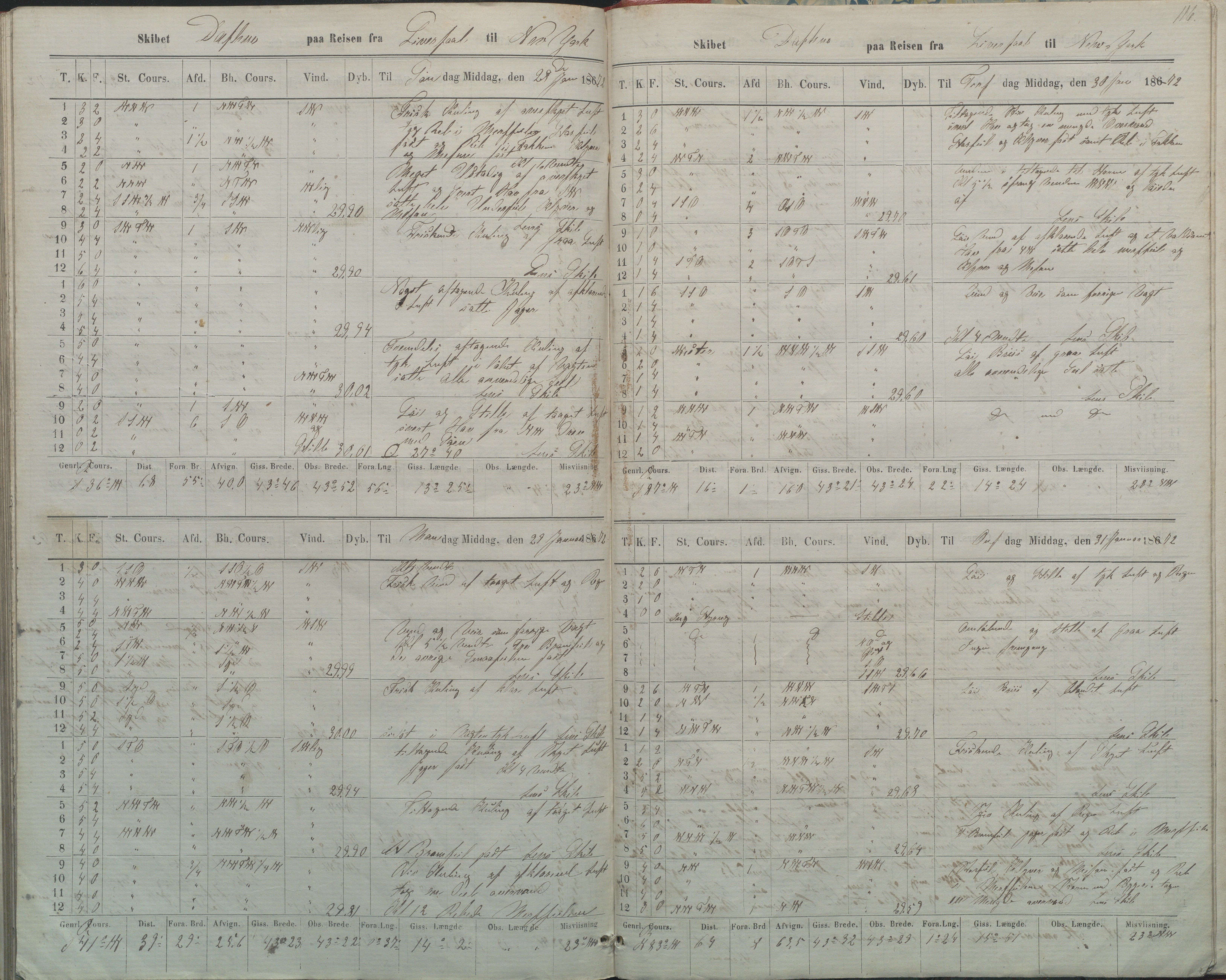 Fartøysarkivet, AAKS/PA-1934/F/L0094: Daphne II (bark), 1868, s. 116