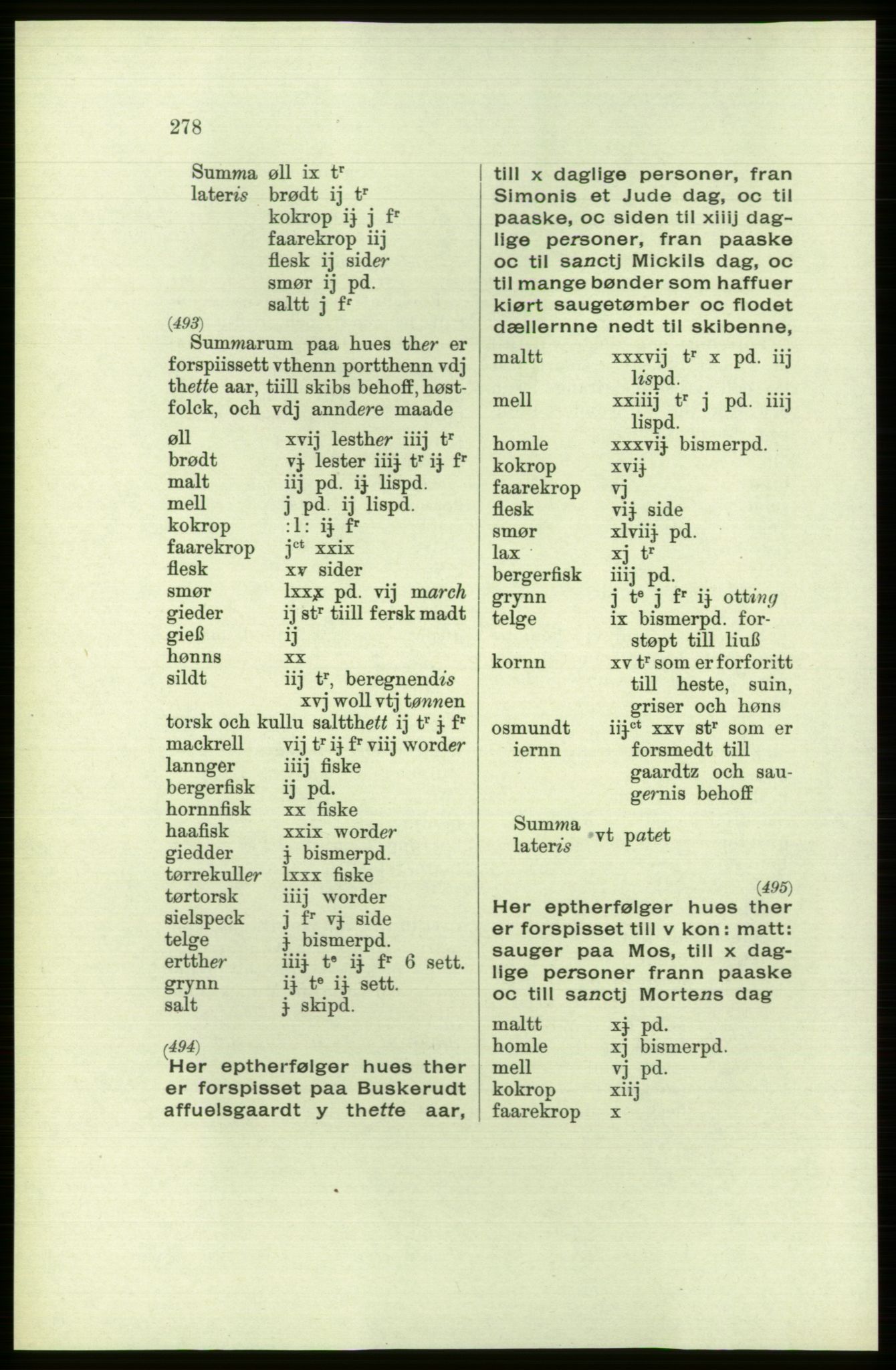 Publikasjoner utgitt av Arkivverket, PUBL/PUBL-001/C/0002: Bind 2: Rekneskap for Akershus len 1560-1561, 1560-1561, s. 278