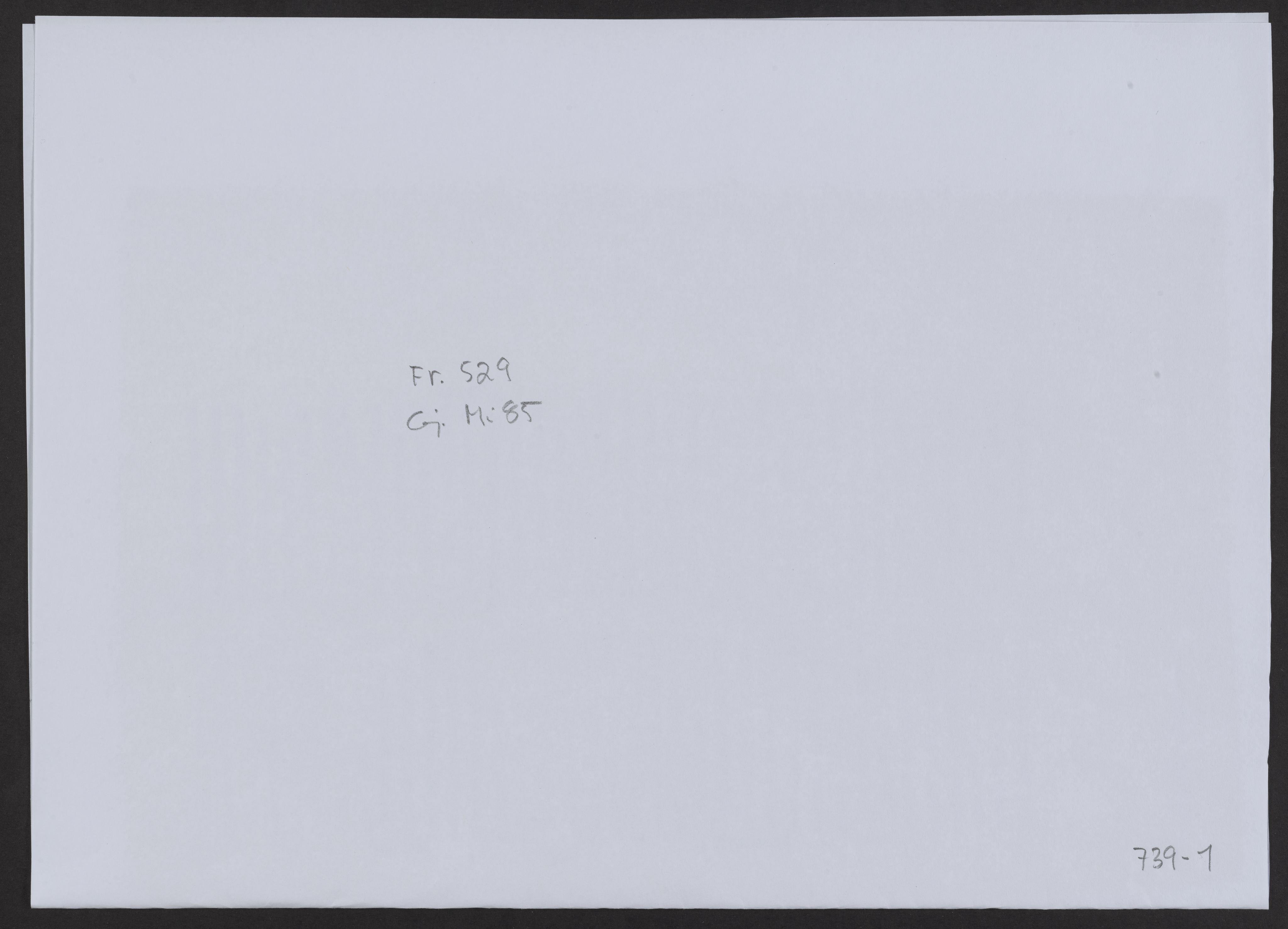 Riksarkivets diplomsamling, AV/RA-EA-5965/F27/F27A/F27Ab/L0001: Latinske fragmenter stort format, 1100-1536, s. 75