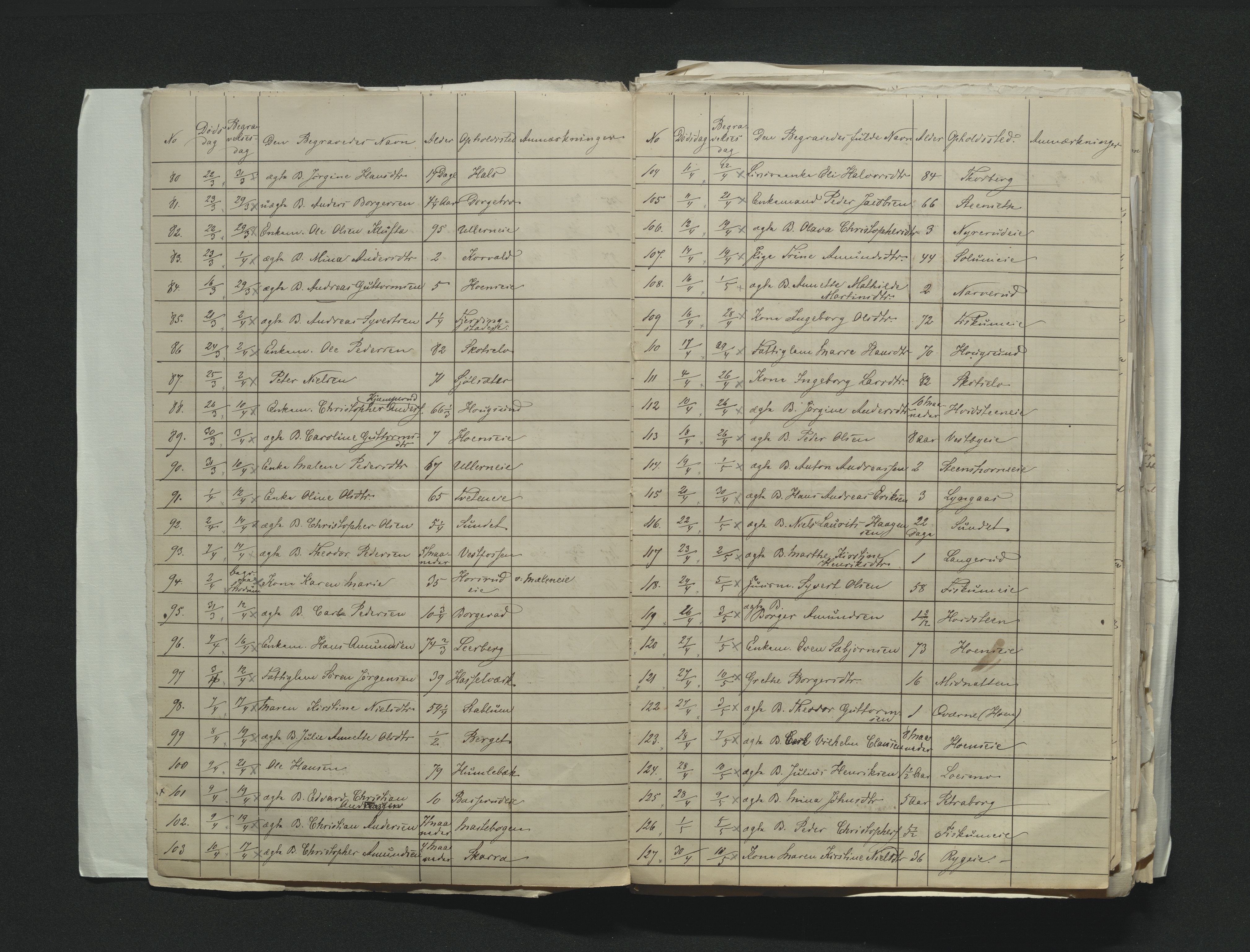 Eiker, Modum og Sigdal sorenskriveri, AV/SAKO-A-123/H/Ha/Hab/L0011: Dødsfallsmeldinger, 1862-1865, s. 175