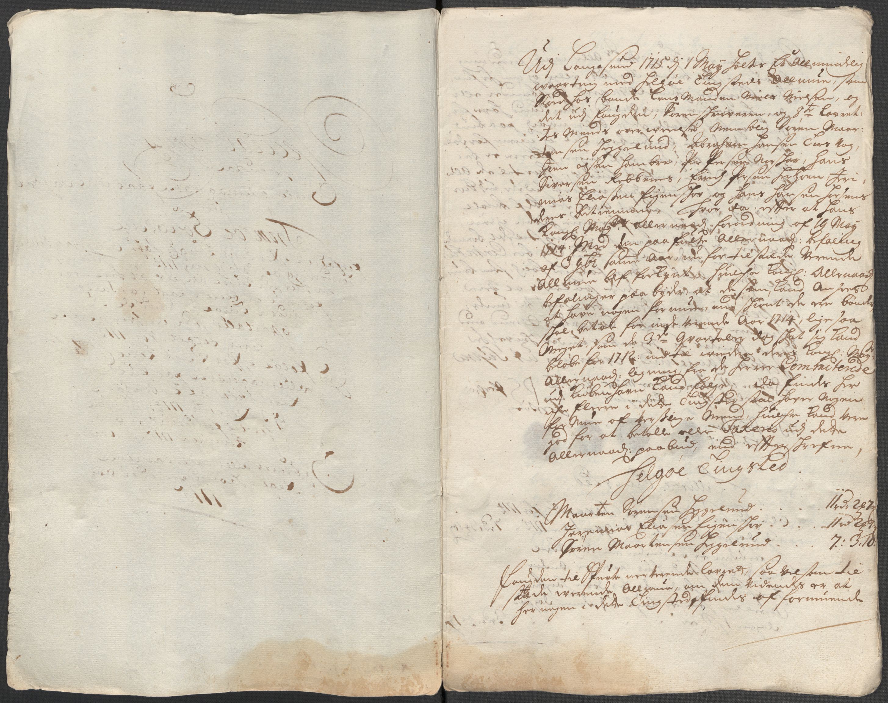 Rentekammeret inntil 1814, Reviderte regnskaper, Fogderegnskap, AV/RA-EA-4092/R68/L4761: Fogderegnskap Senja og Troms, 1715, s. 143