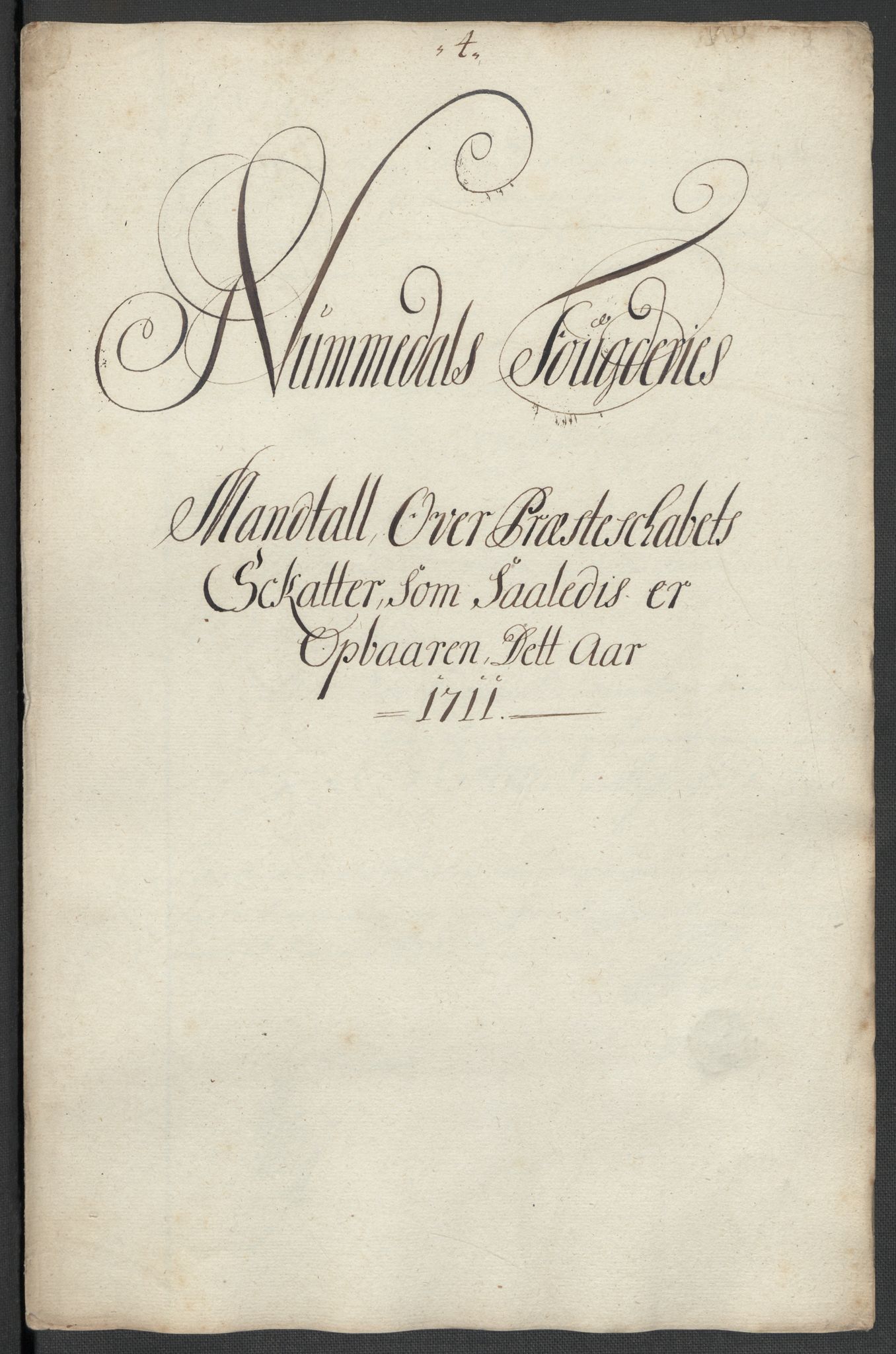 Rentekammeret inntil 1814, Reviderte regnskaper, Fogderegnskap, AV/RA-EA-4092/R64/L4432: Fogderegnskap Namdal, 1711, s. 108
