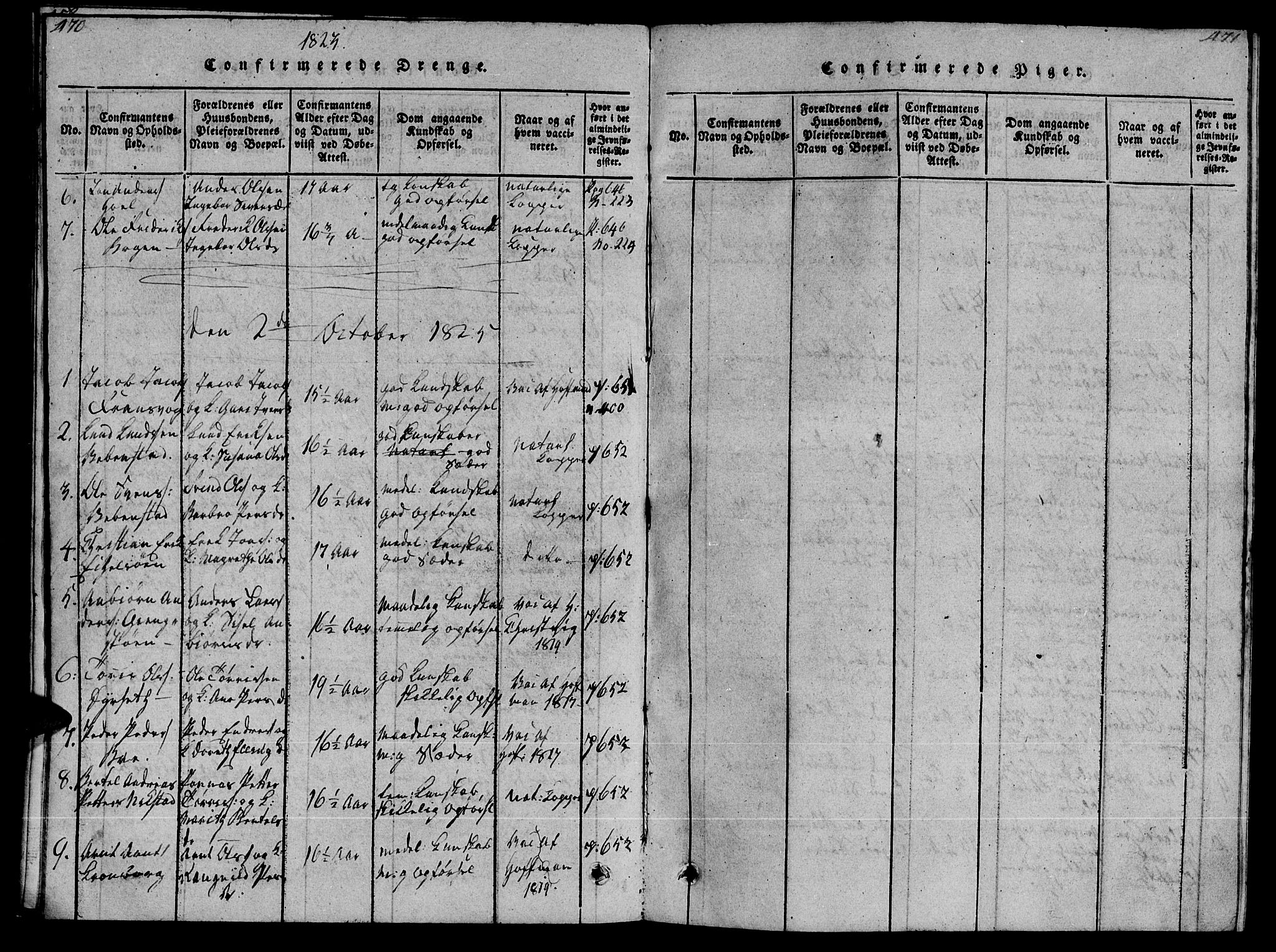 Ministerialprotokoller, klokkerbøker og fødselsregistre - Møre og Romsdal, AV/SAT-A-1454/569/L0818: Ministerialbok nr. 569A04, 1820-1828, s. 470-471