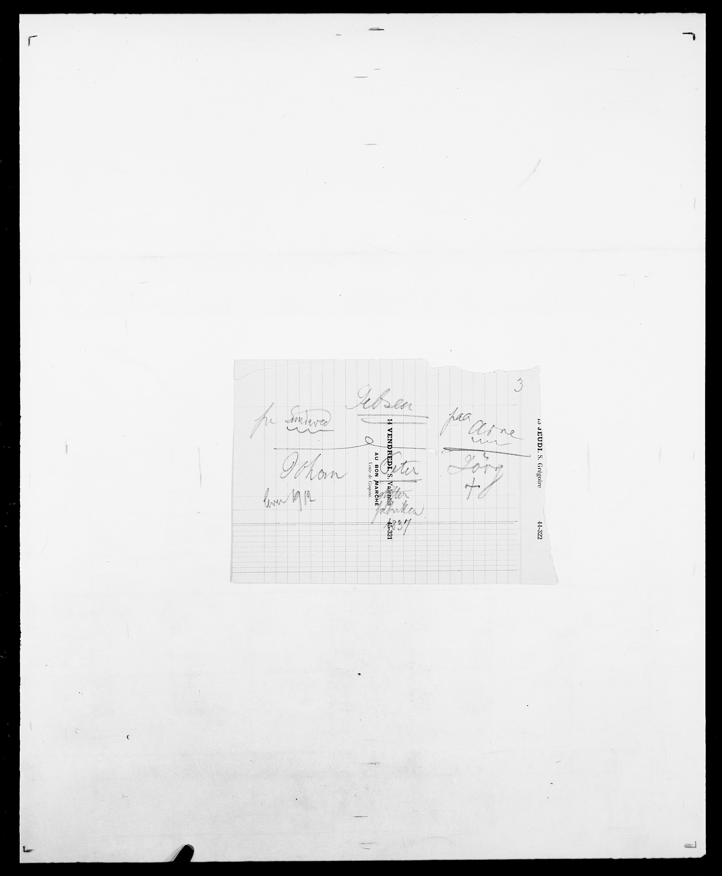 Delgobe, Charles Antoine - samling, SAO/PAO-0038/D/Da/L0019: van der Hude - Joys, s. 621