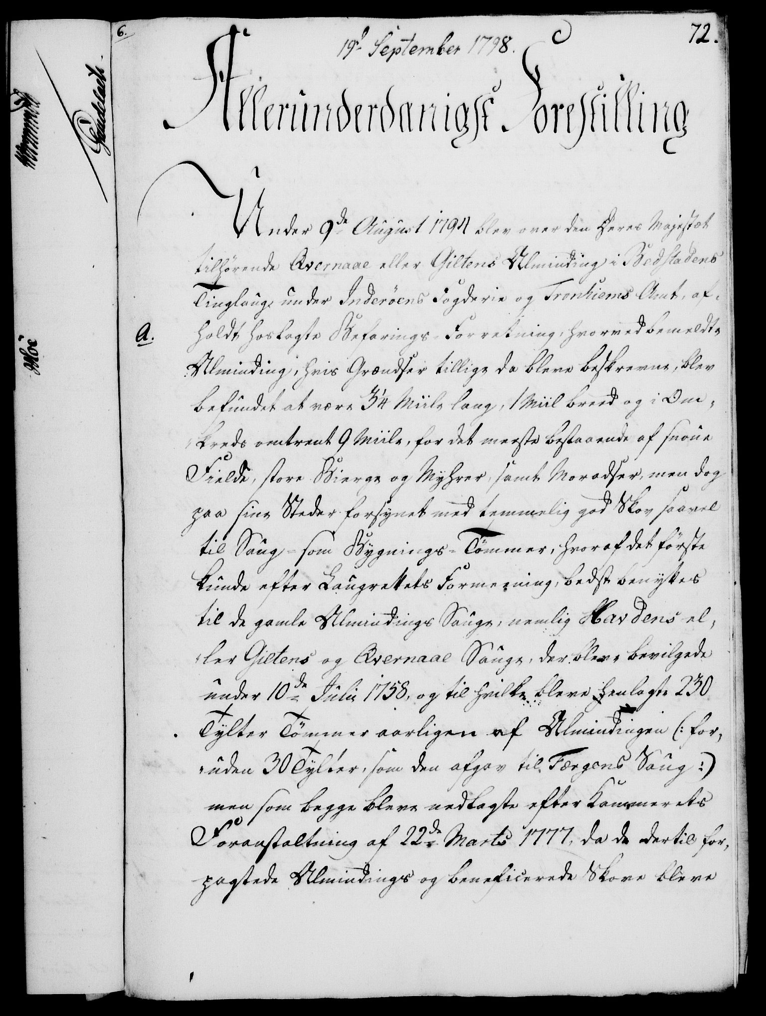 Rentekammeret, Kammerkanselliet, AV/RA-EA-3111/G/Gf/Gfa/L0080: Norsk relasjons- og resolusjonsprotokoll (merket RK 52.80), 1798, s. 476