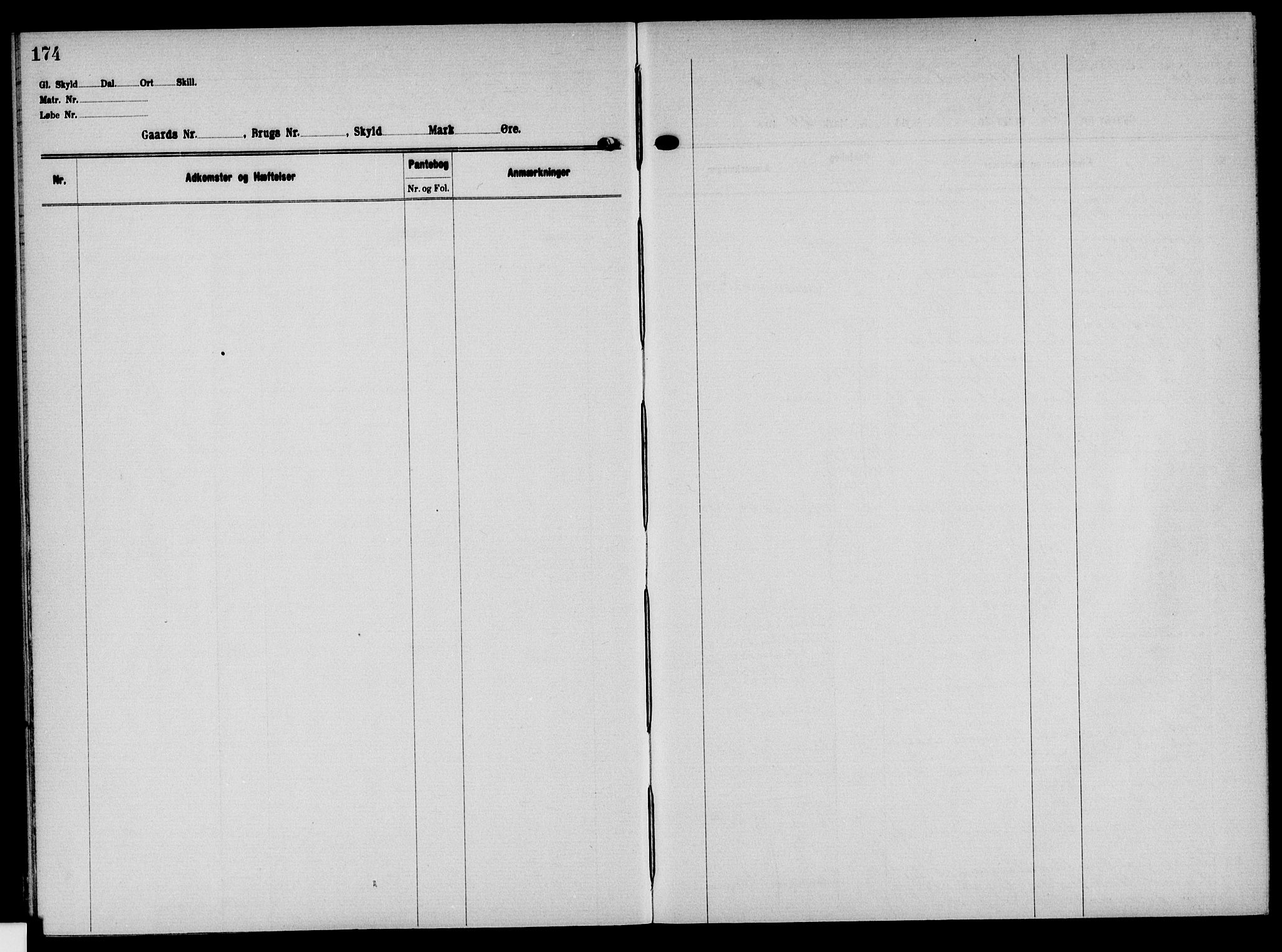 Solør tingrett, AV/SAH-TING-008/H/Ha/Hak/L0004: Panteregister nr. IV, 1900-1935, s. 174