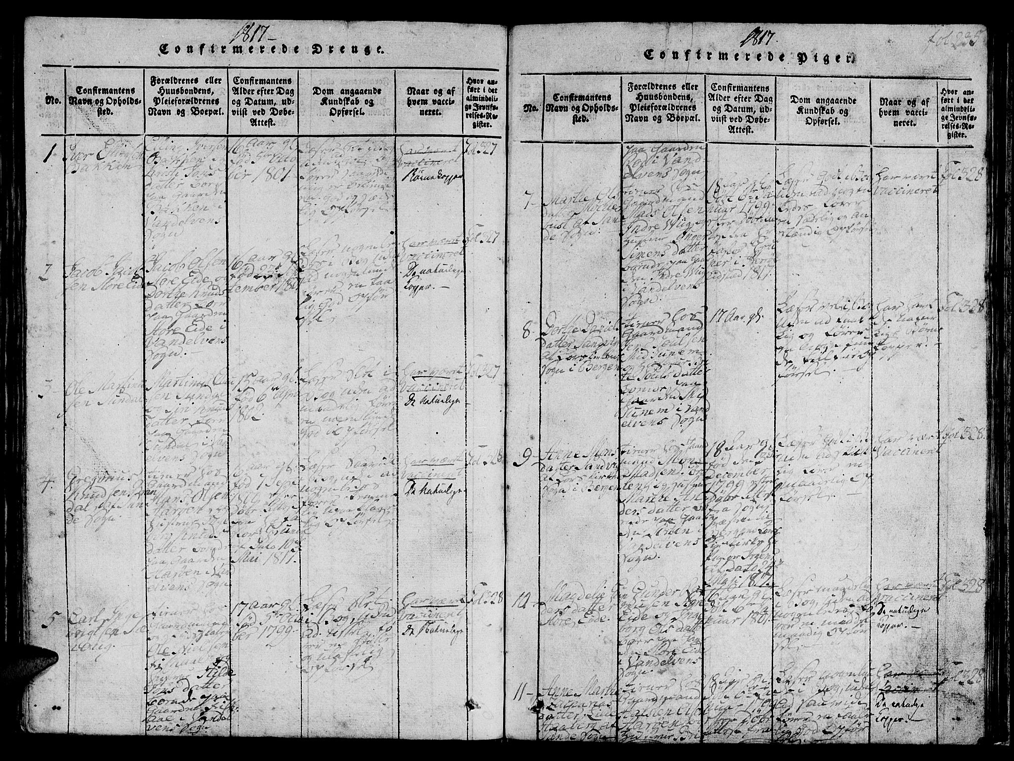 Ministerialprotokoller, klokkerbøker og fødselsregistre - Møre og Romsdal, AV/SAT-A-1454/501/L0004: Ministerialbok nr. 501A04, 1816-1831, s. 235