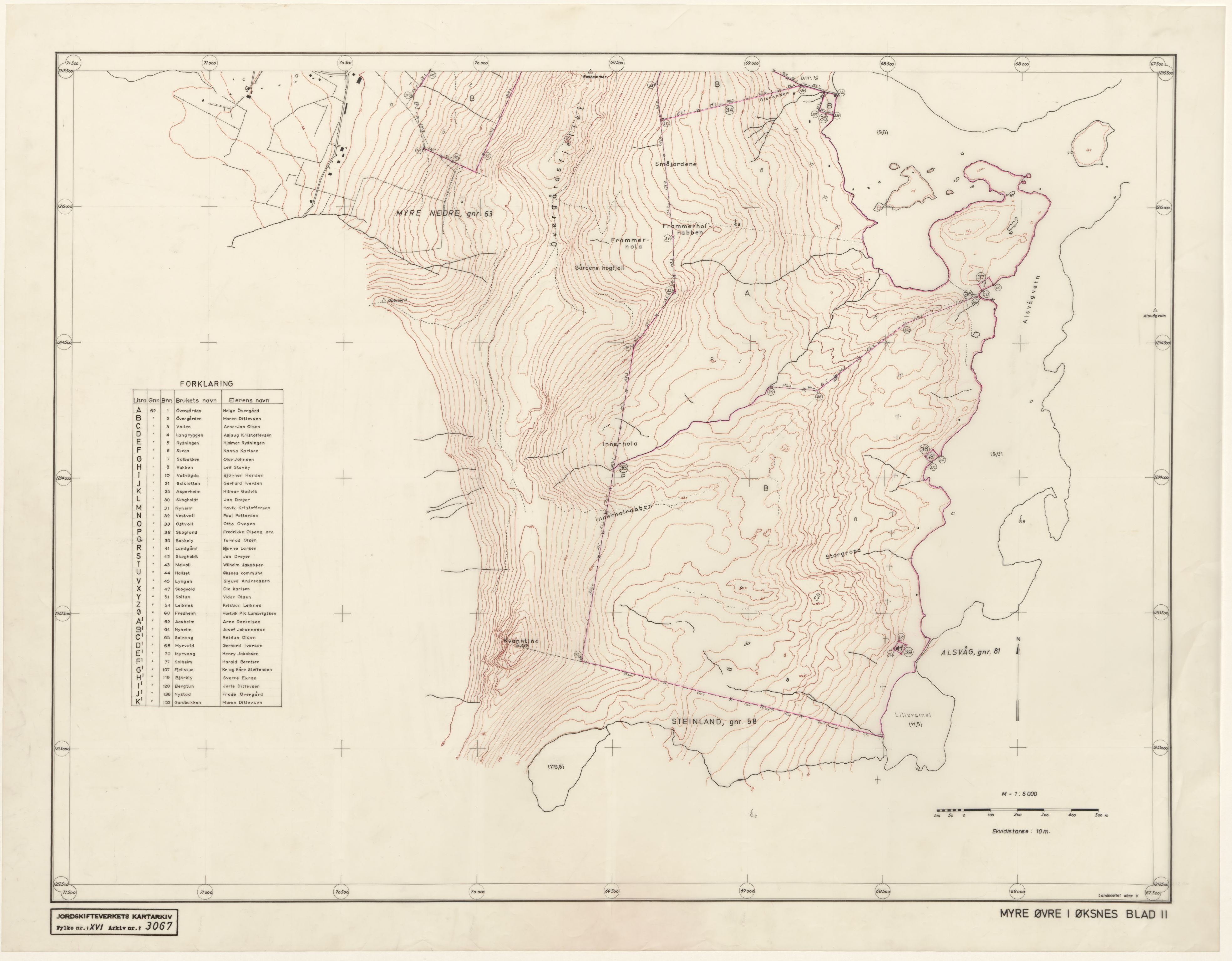 Jordskifteverkets kartarkiv, AV/RA-S-3929/T, 1859-1988, s. 4010