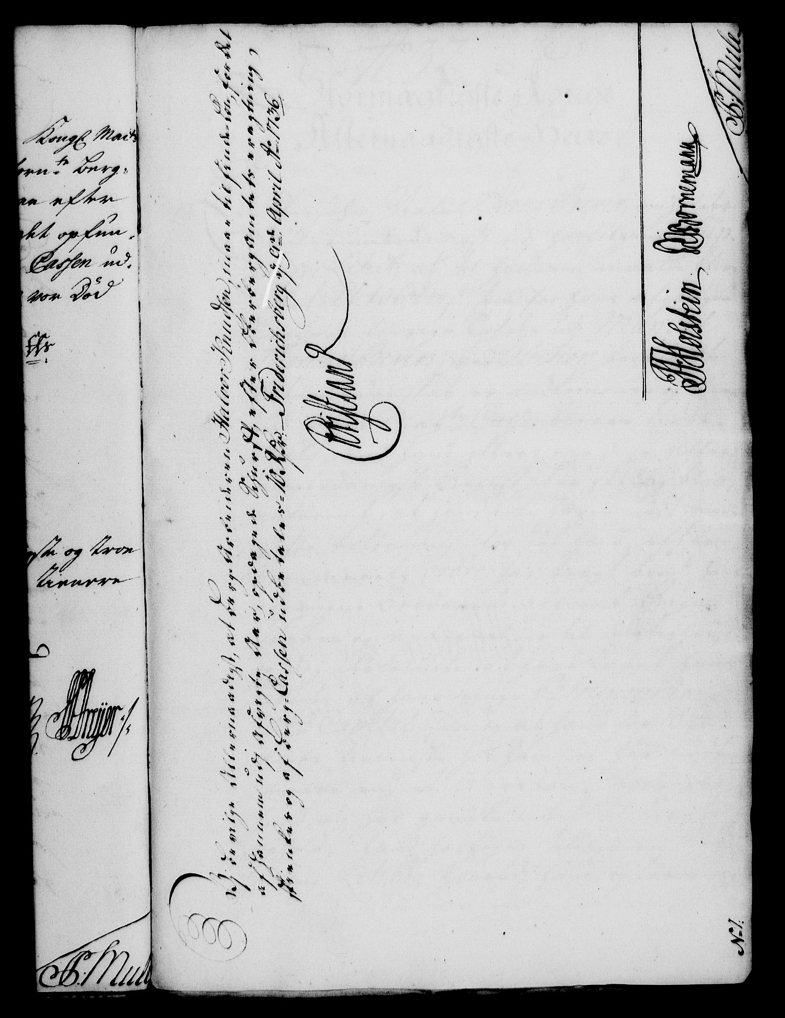 Rentekammeret, Kammerkanselliet, RA/EA-3111/G/Gf/Gfa/L0019: Norsk relasjons- og resolusjonsprotokoll (merket RK 52.19), 1736, s. 211