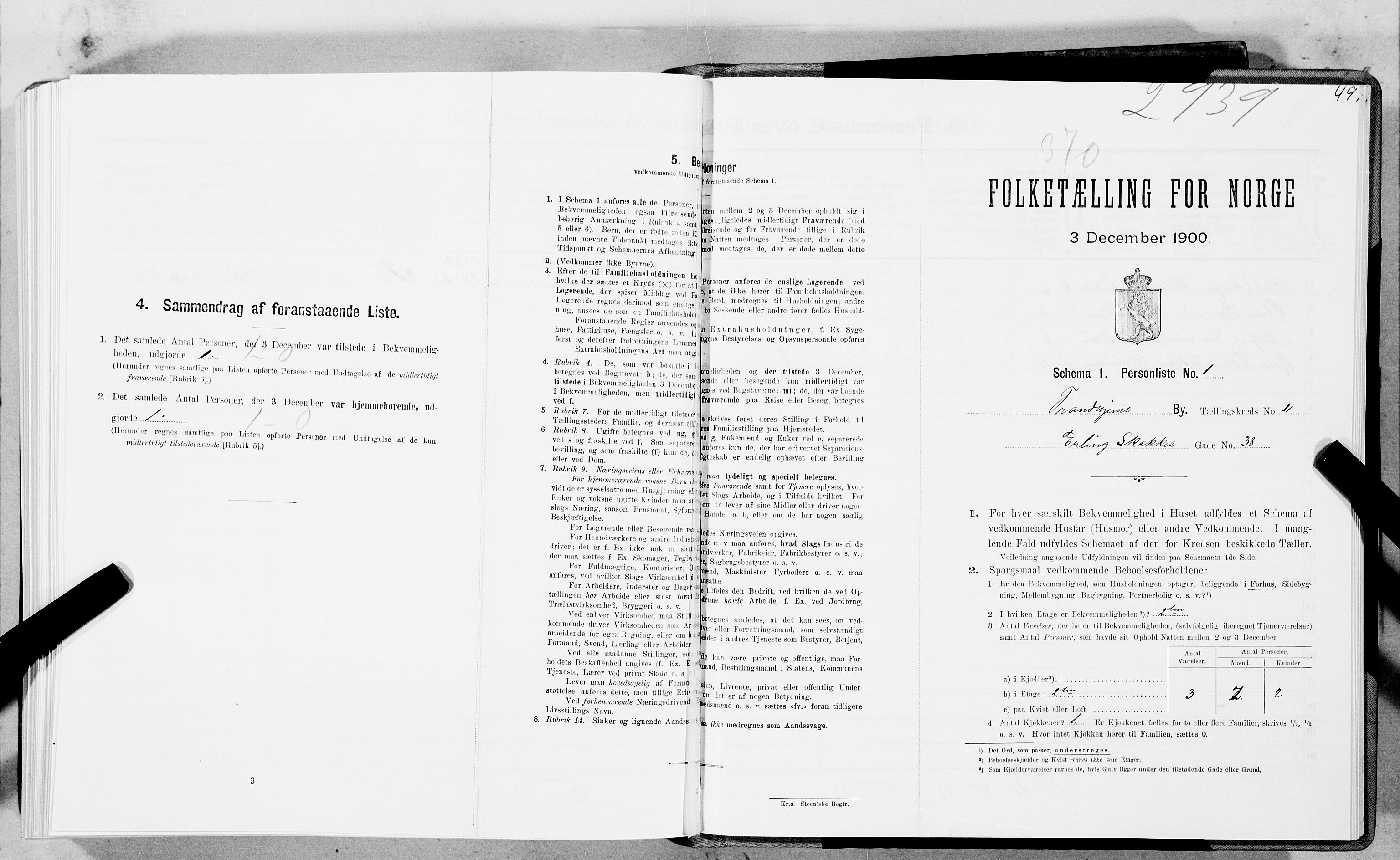 SAT, Folketelling 1900 for 1601 Trondheim kjøpstad, 1900, s. 1981