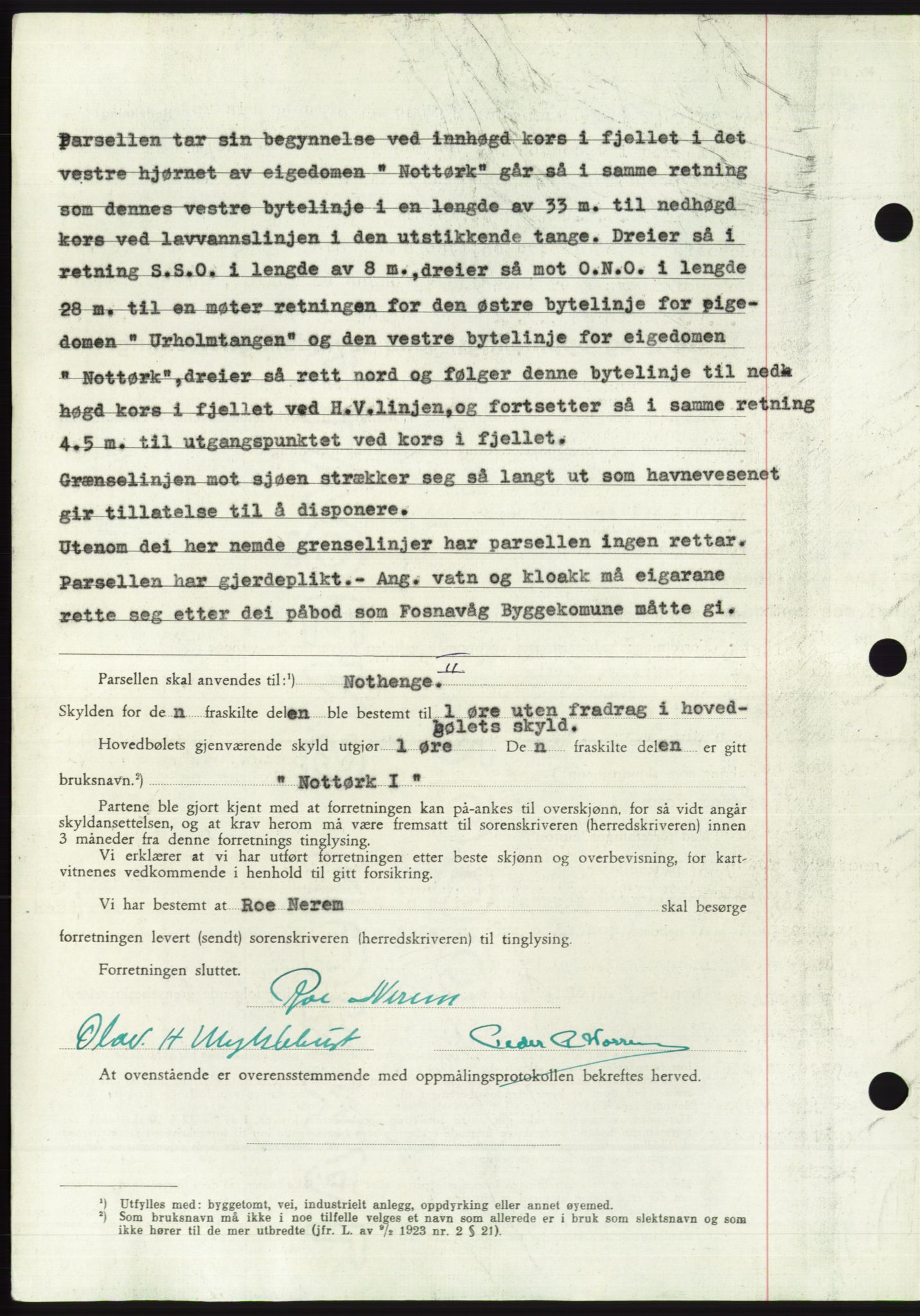 Søre Sunnmøre sorenskriveri, AV/SAT-A-4122/1/2/2C/L0104: Pantebok nr. 30A, 1956-1956, Dagboknr: 1621/1956