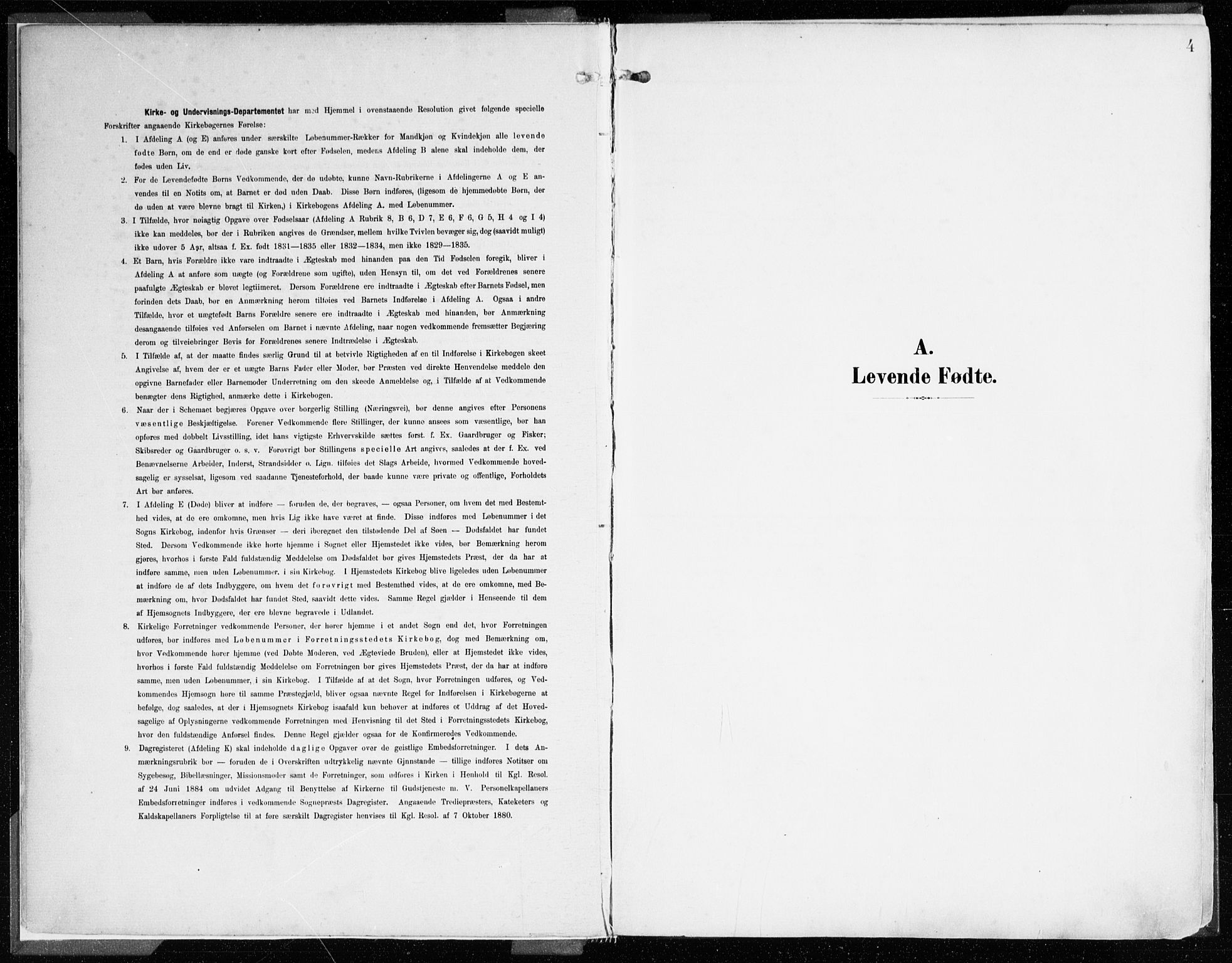 Mariakirken Sokneprestembete, SAB/A-76901/H/Haa/L0010: Ministerialbok nr. B 1, 1901-1915, s. 4