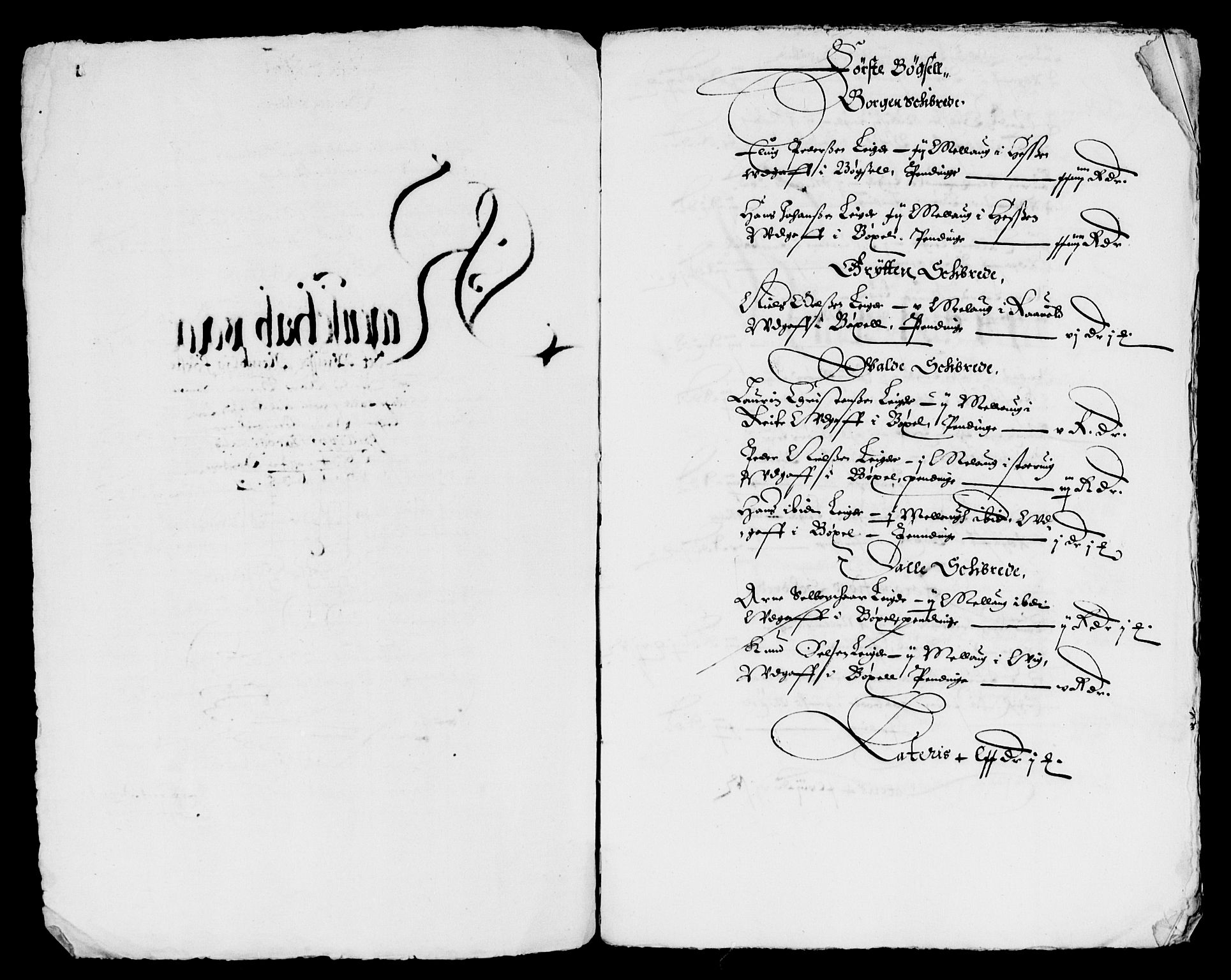 Rentekammeret inntil 1814, Reviderte regnskaper, Lensregnskaper, AV/RA-EA-5023/R/Rb/Rbt/L0067: Bergenhus len, 1634-1635