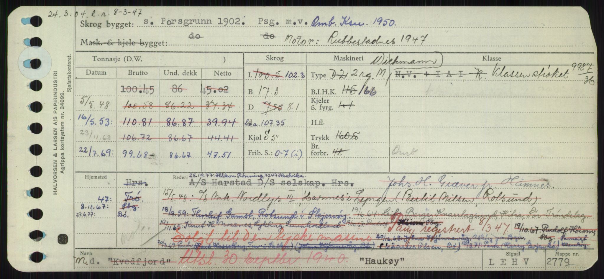 Sjøfartsdirektoratet med forløpere, Skipsmålingen, AV/RA-S-1627/H/Ha/L0002/0002: Fartøy, Eik-Hill / Fartøy, G-Hill, s. 567